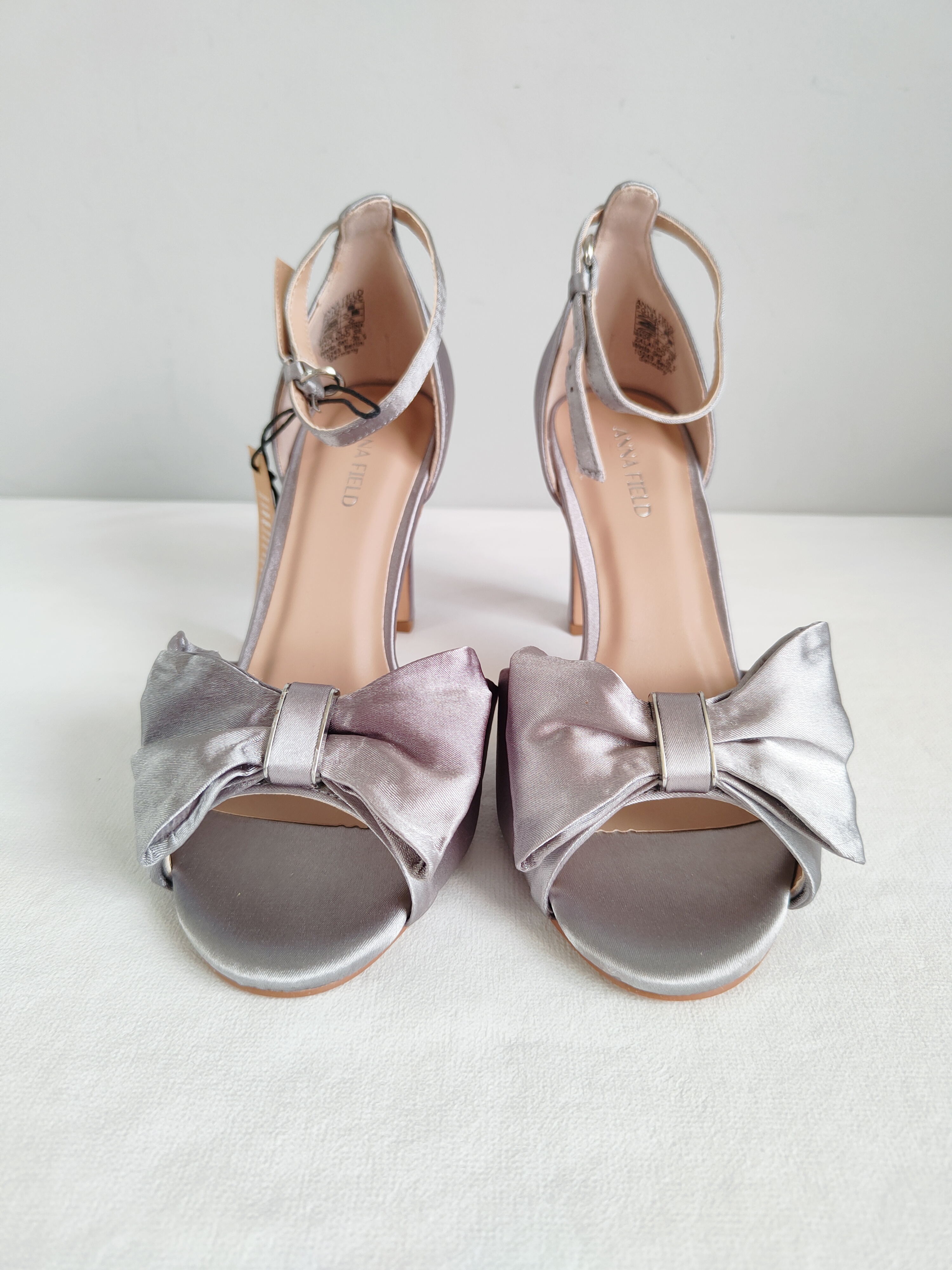 Anna Field srebrne sandały r. 38