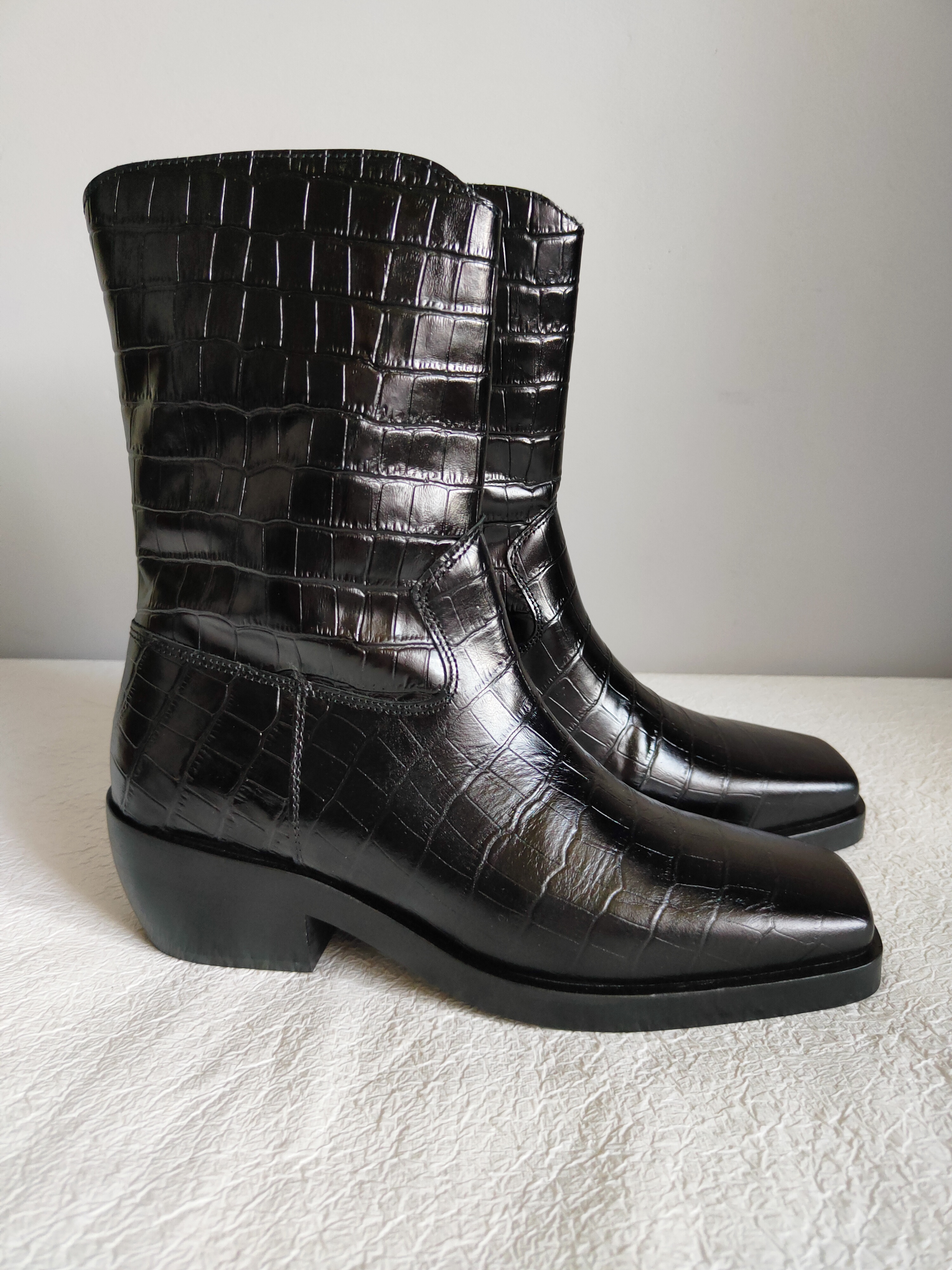 Scotch & Soda skórzane botki r. 39