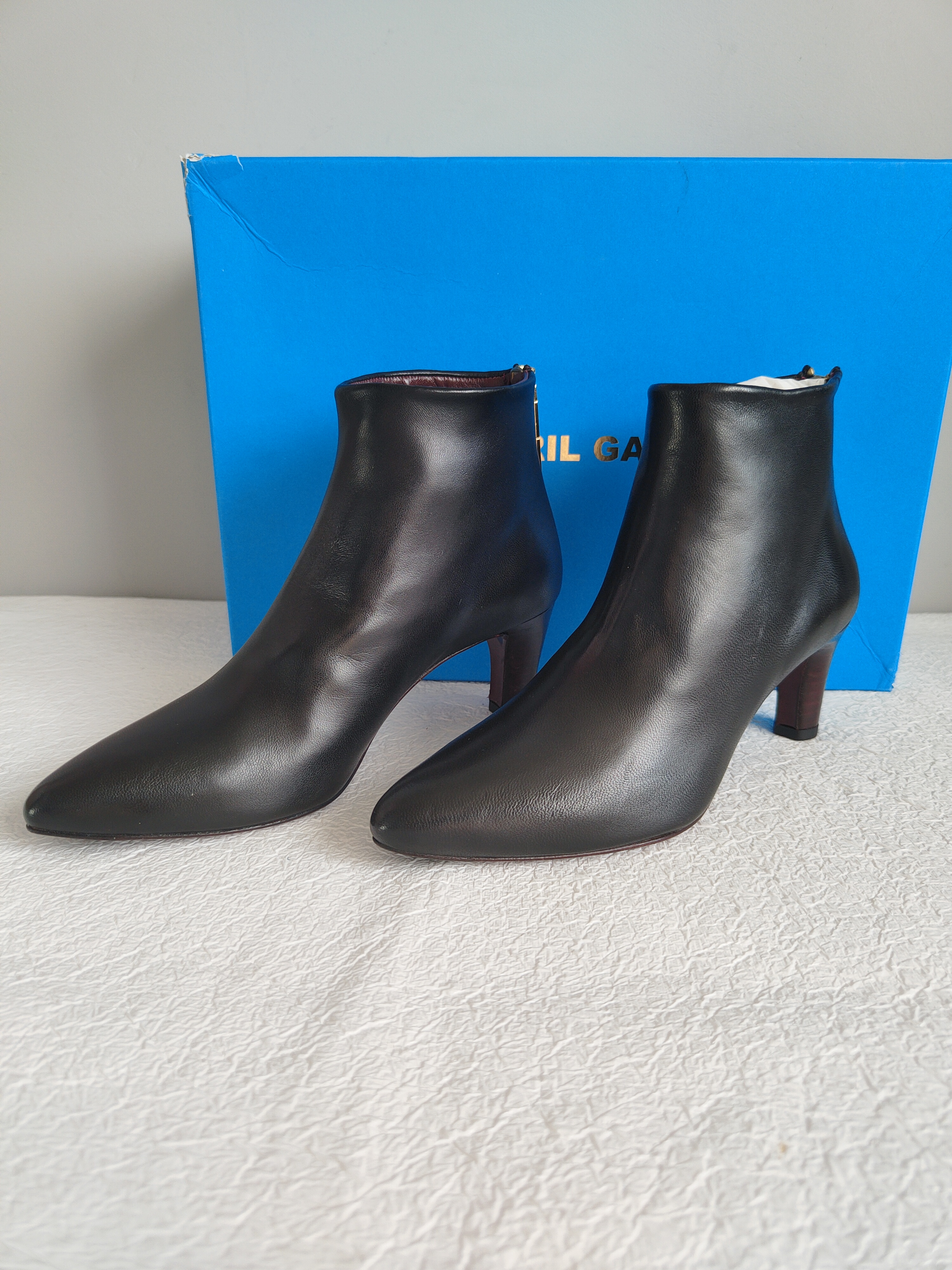 Avril Gau Inga skórzane botki r. 35,5