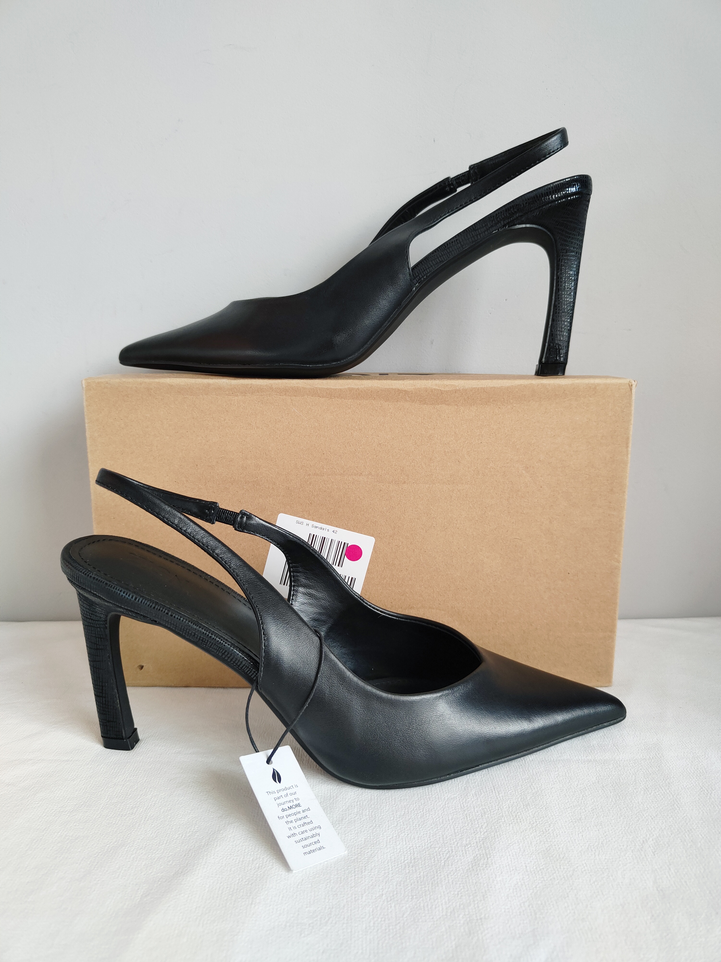 Zign skórzane szpilki r. 42