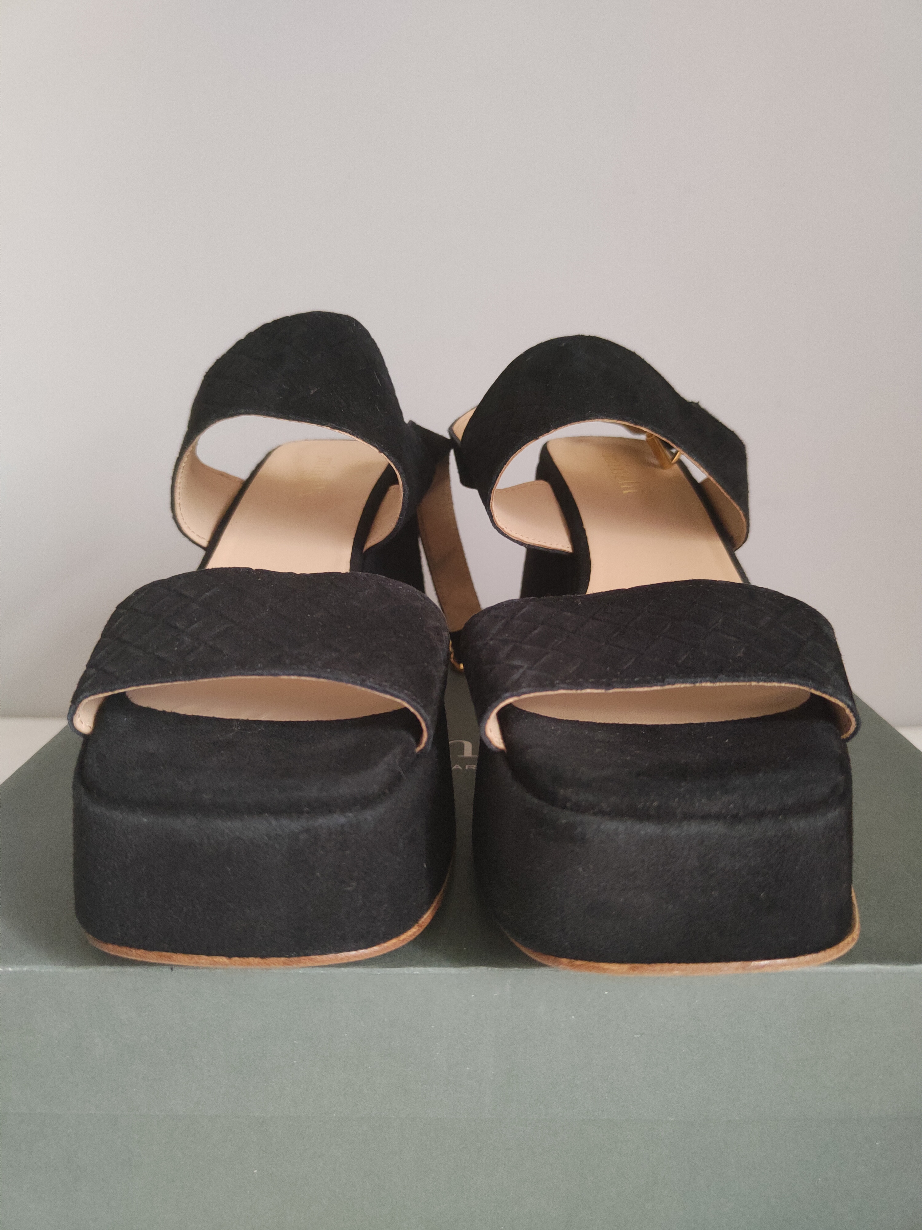 Minnelli Paris Matitya skórzane sandały r. 40