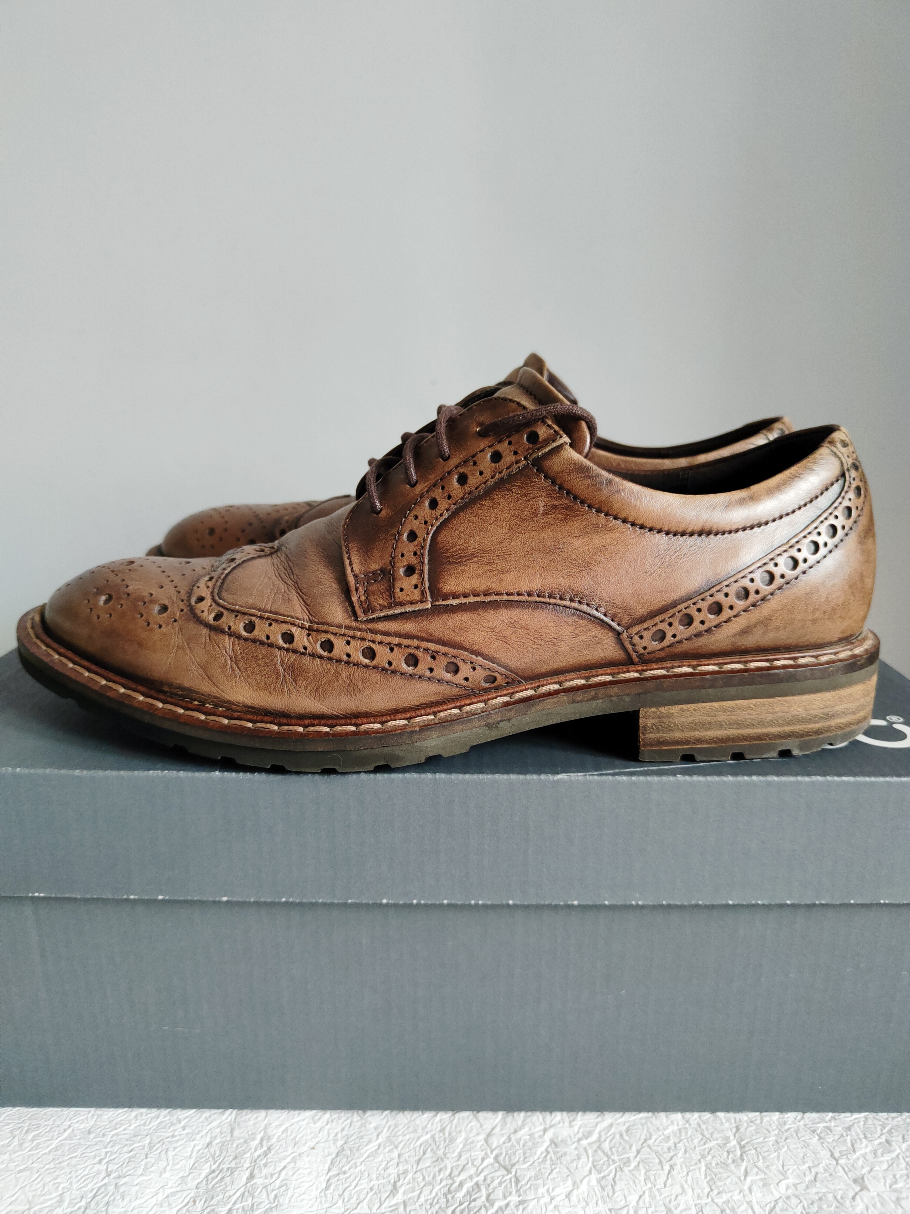 Męskie półbuty skórzane Ecco Vitrus I r. 40