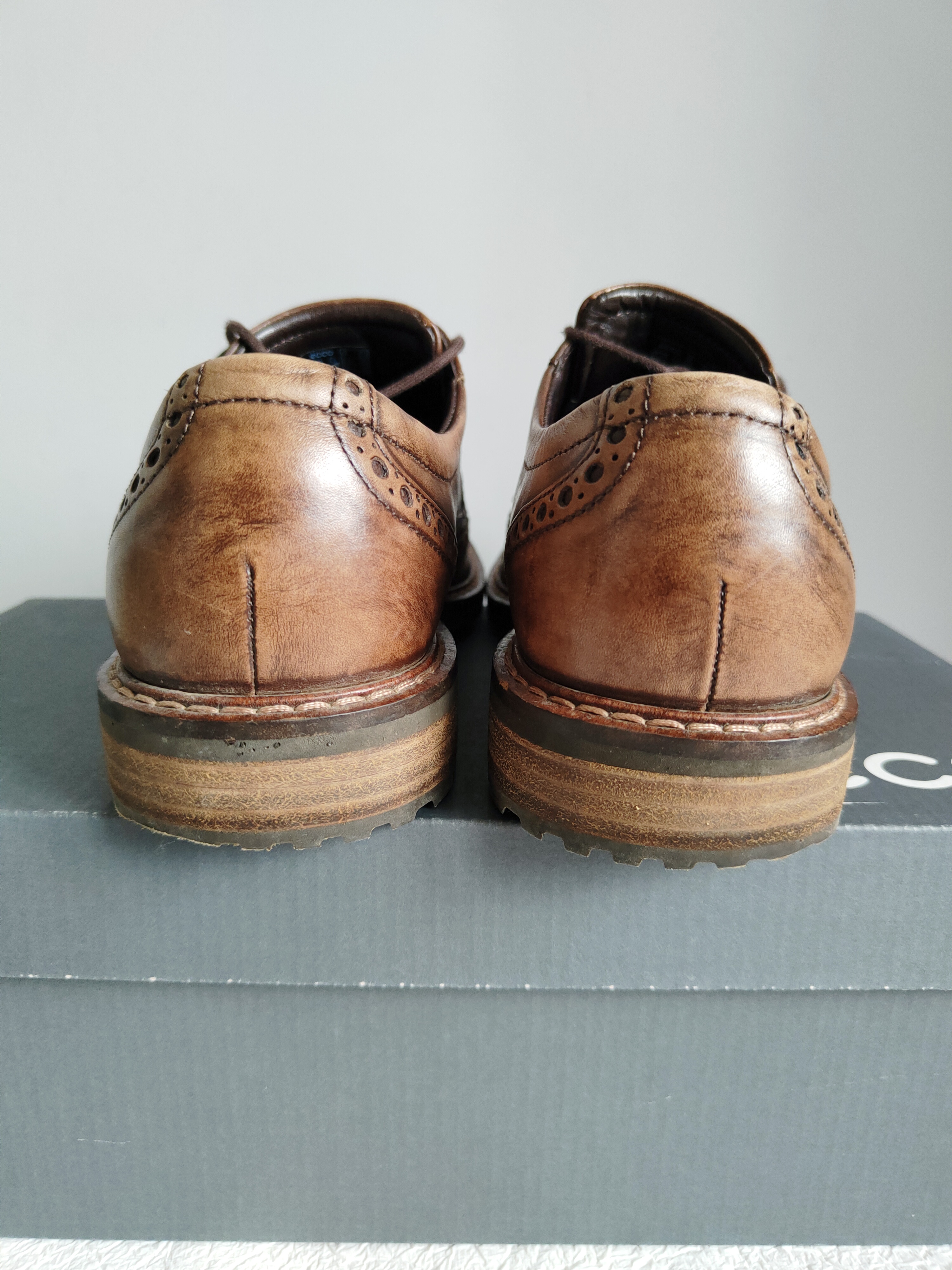 Męskie półbuty skórzane Ecco Vitrus I r. 40