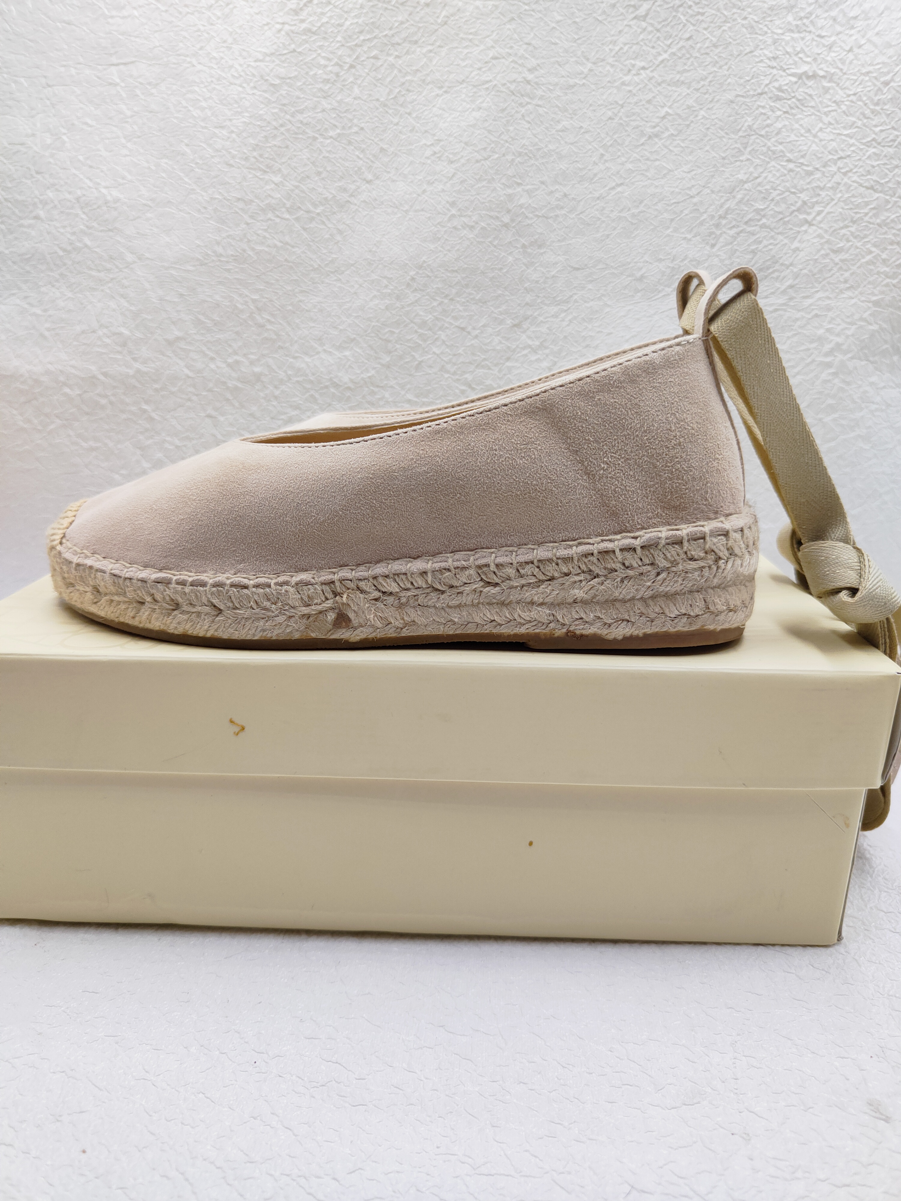 Högl Elba skórzane espadryle r. 36