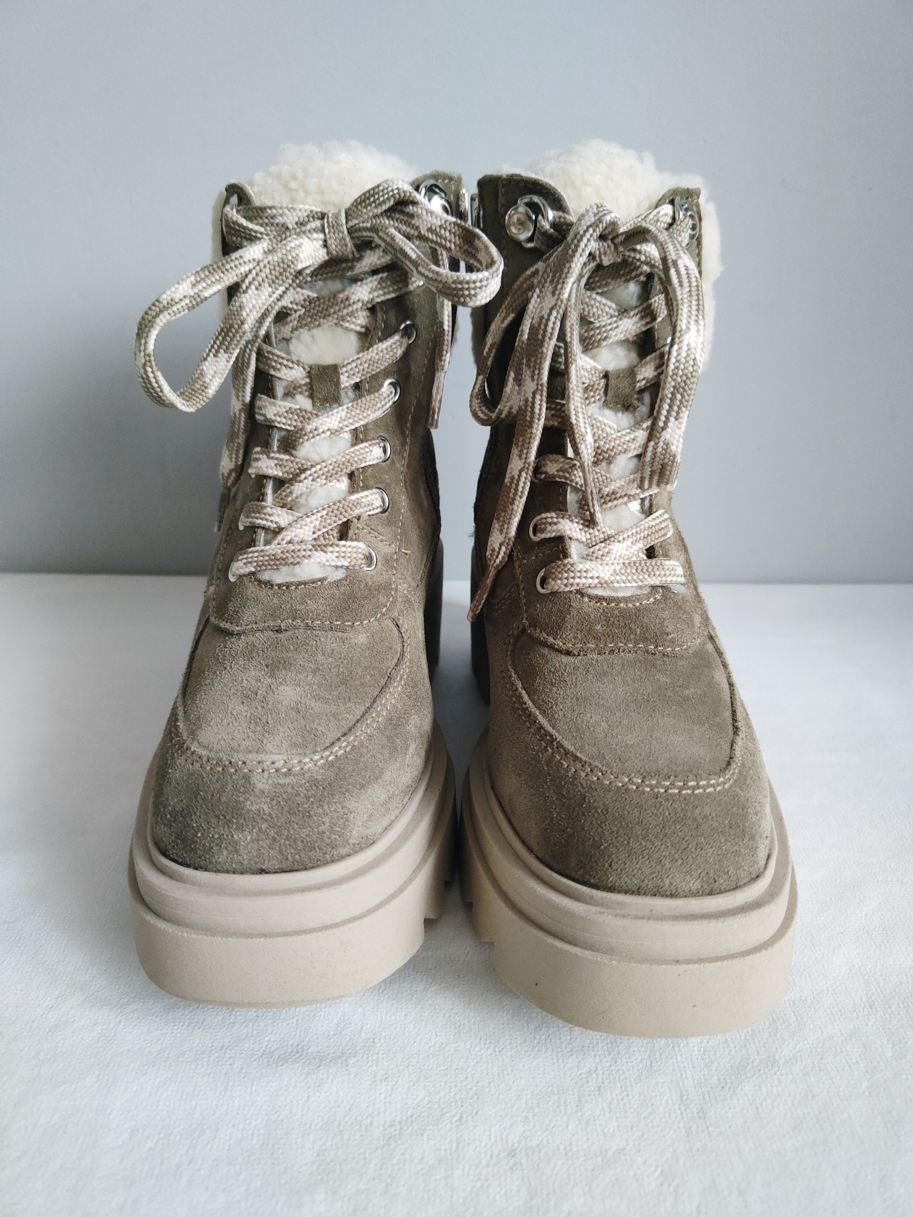 Tamaris skórzane botki r. 37