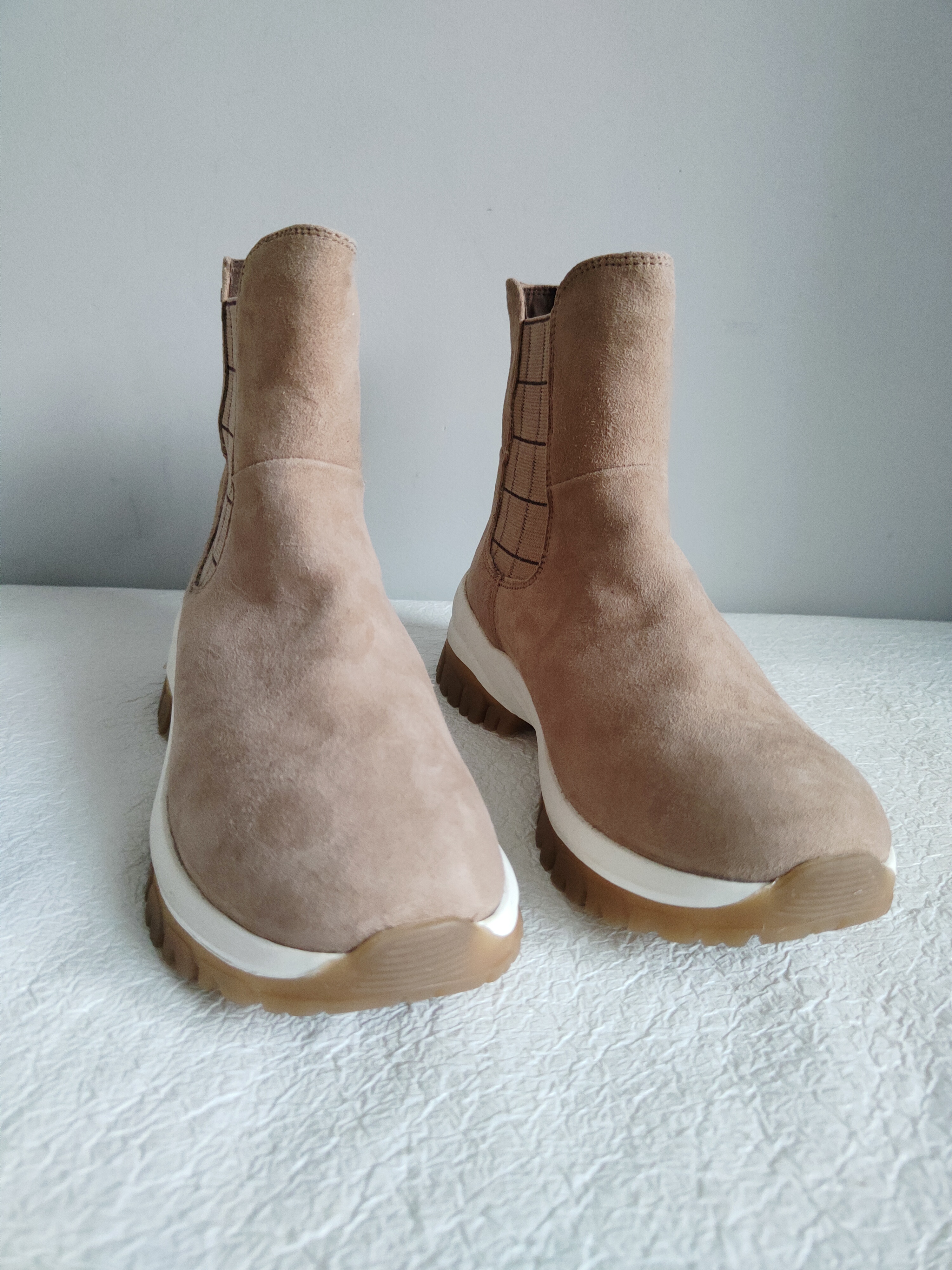 Caprice skórzane botki r. 38