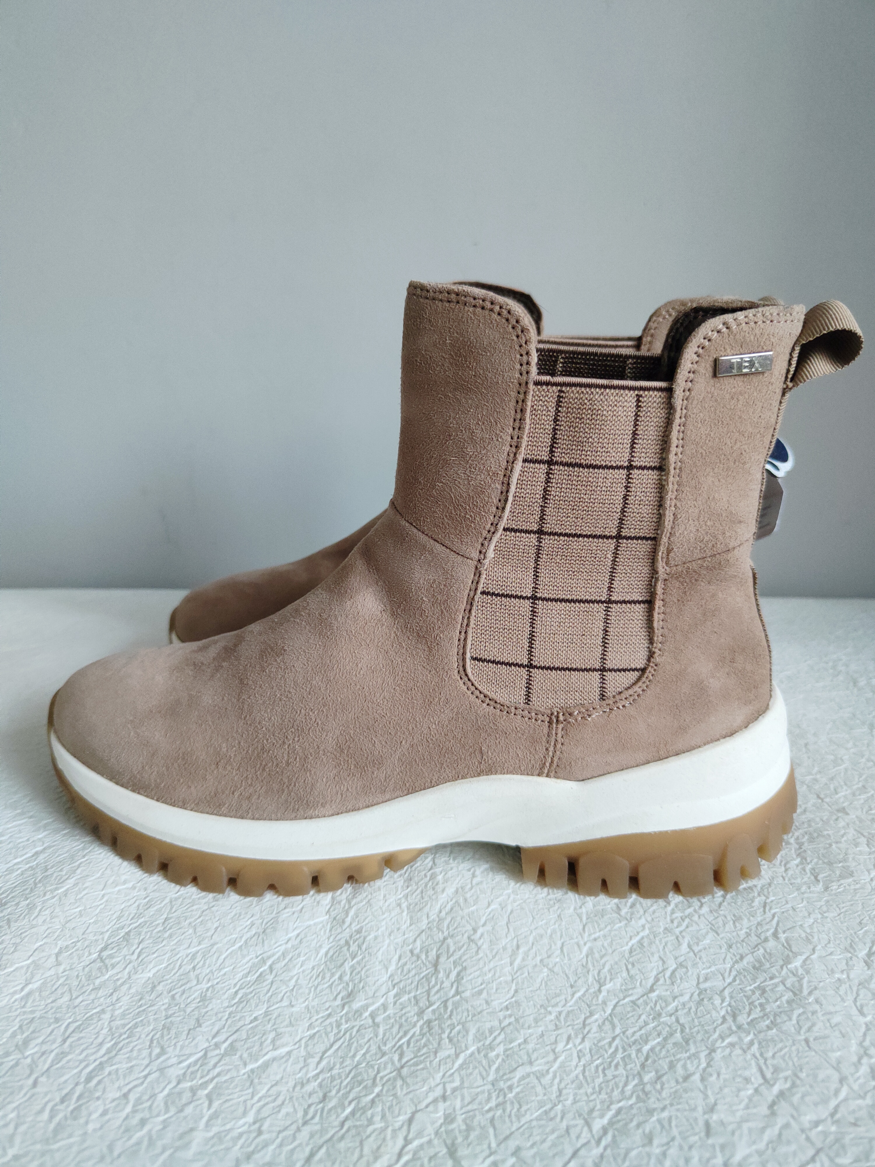 Caprice skórzane botki r. 38