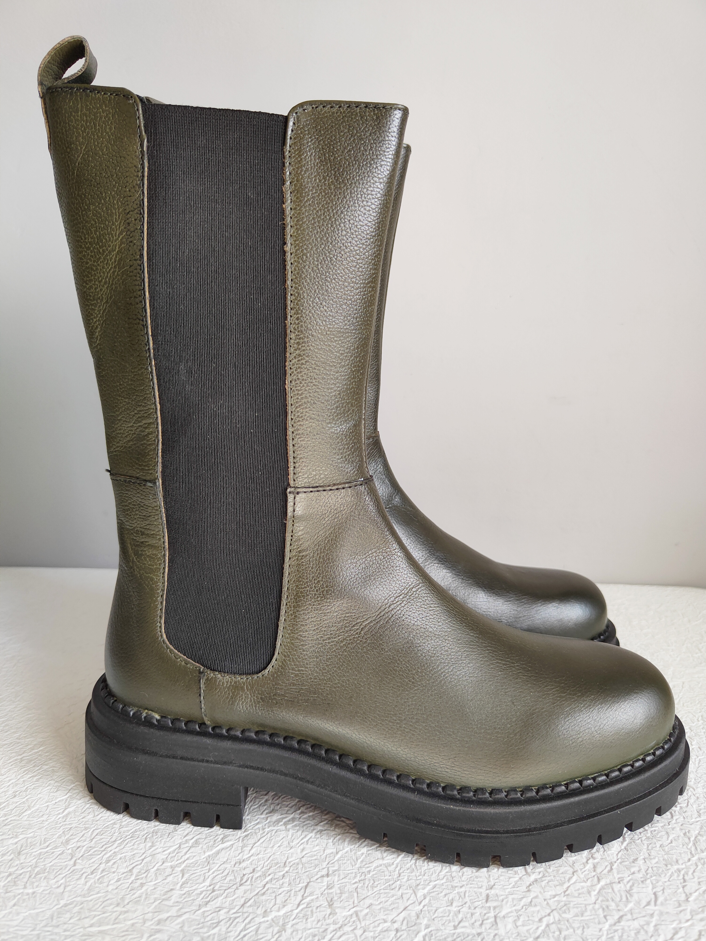 Sztyblety skórzane Lazamani r. 38