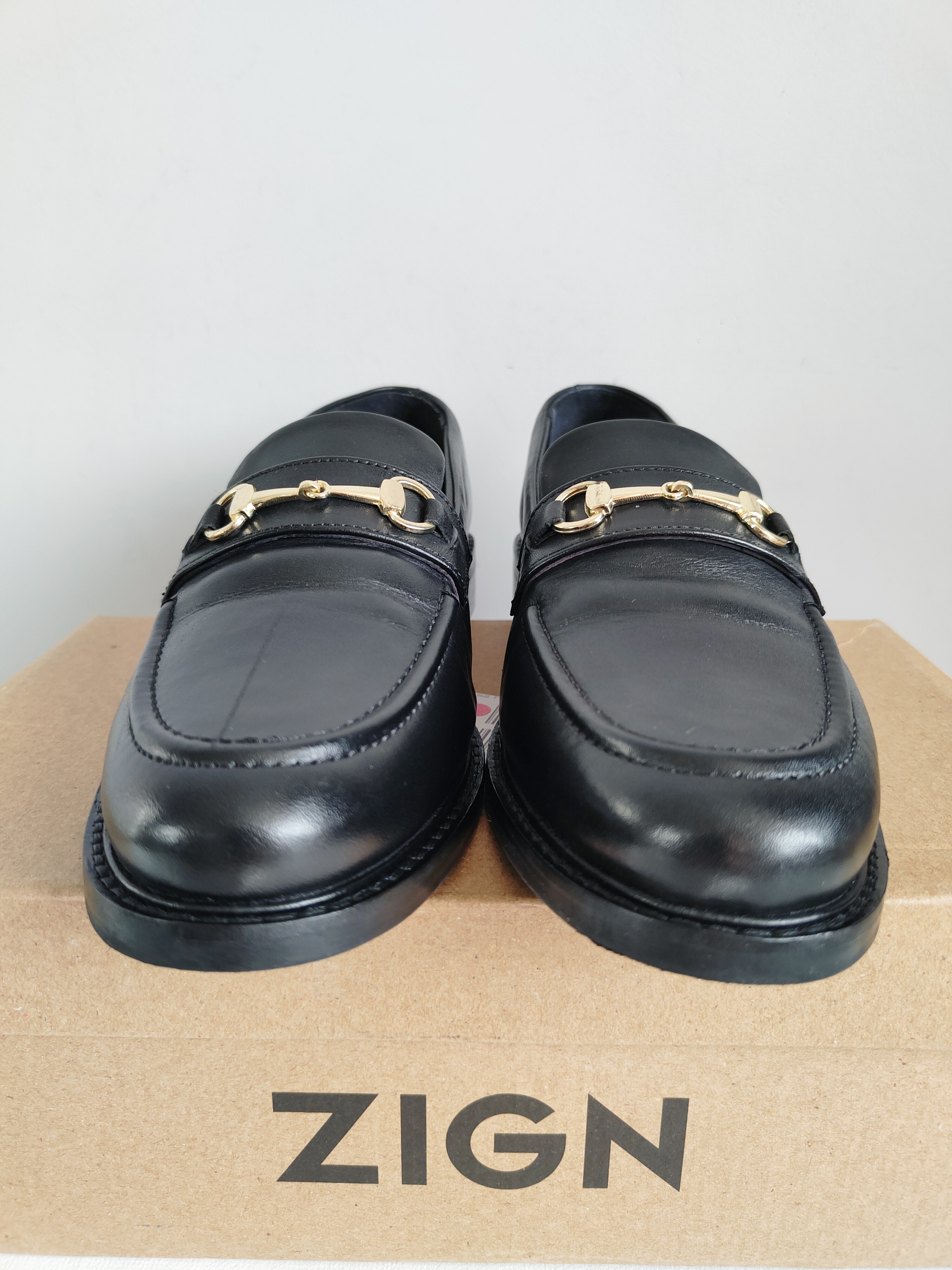 Zign skórzane półbuty damskie r. 40