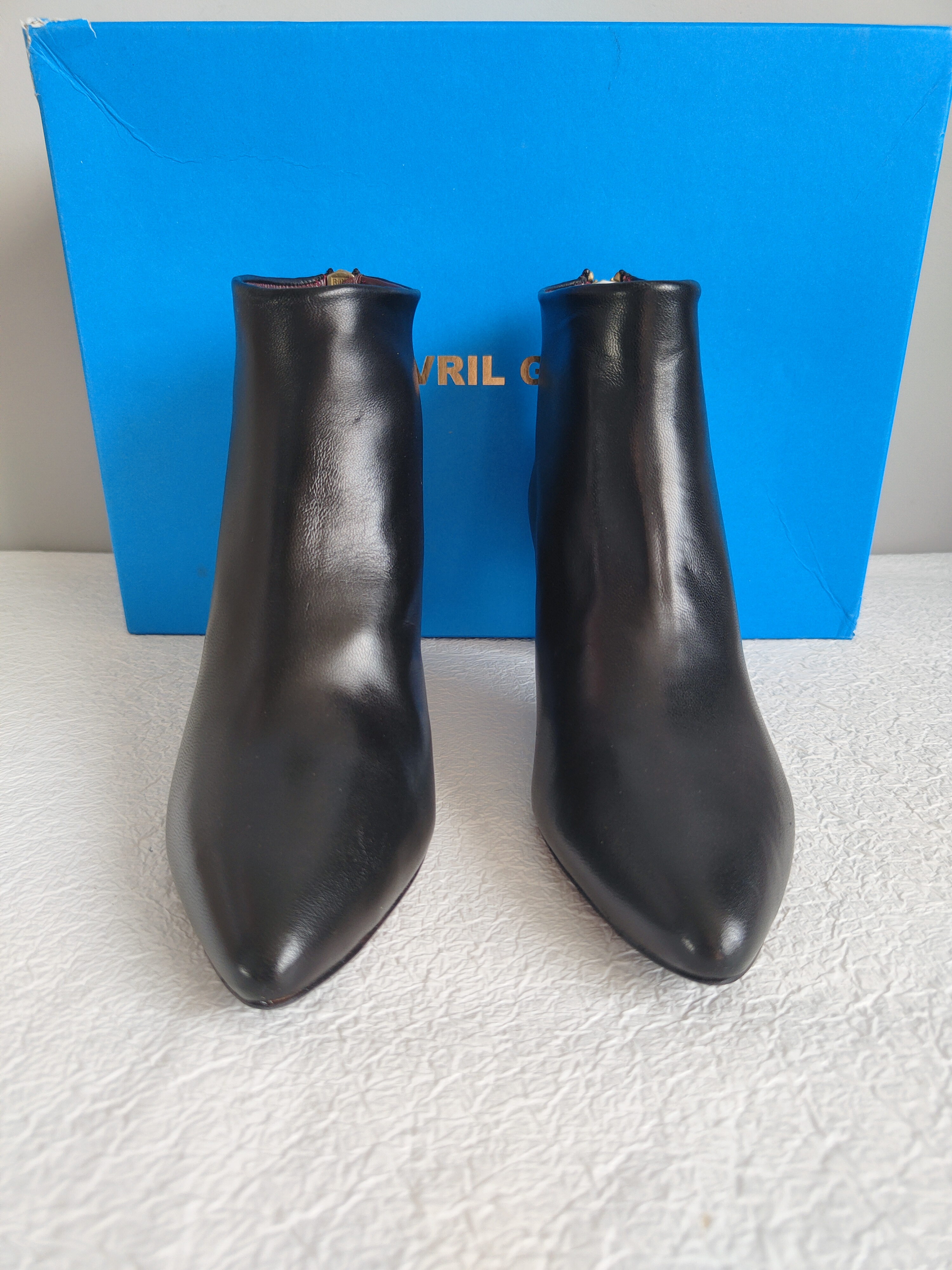 Avril Gau Inga skórzane botki r. 35,5