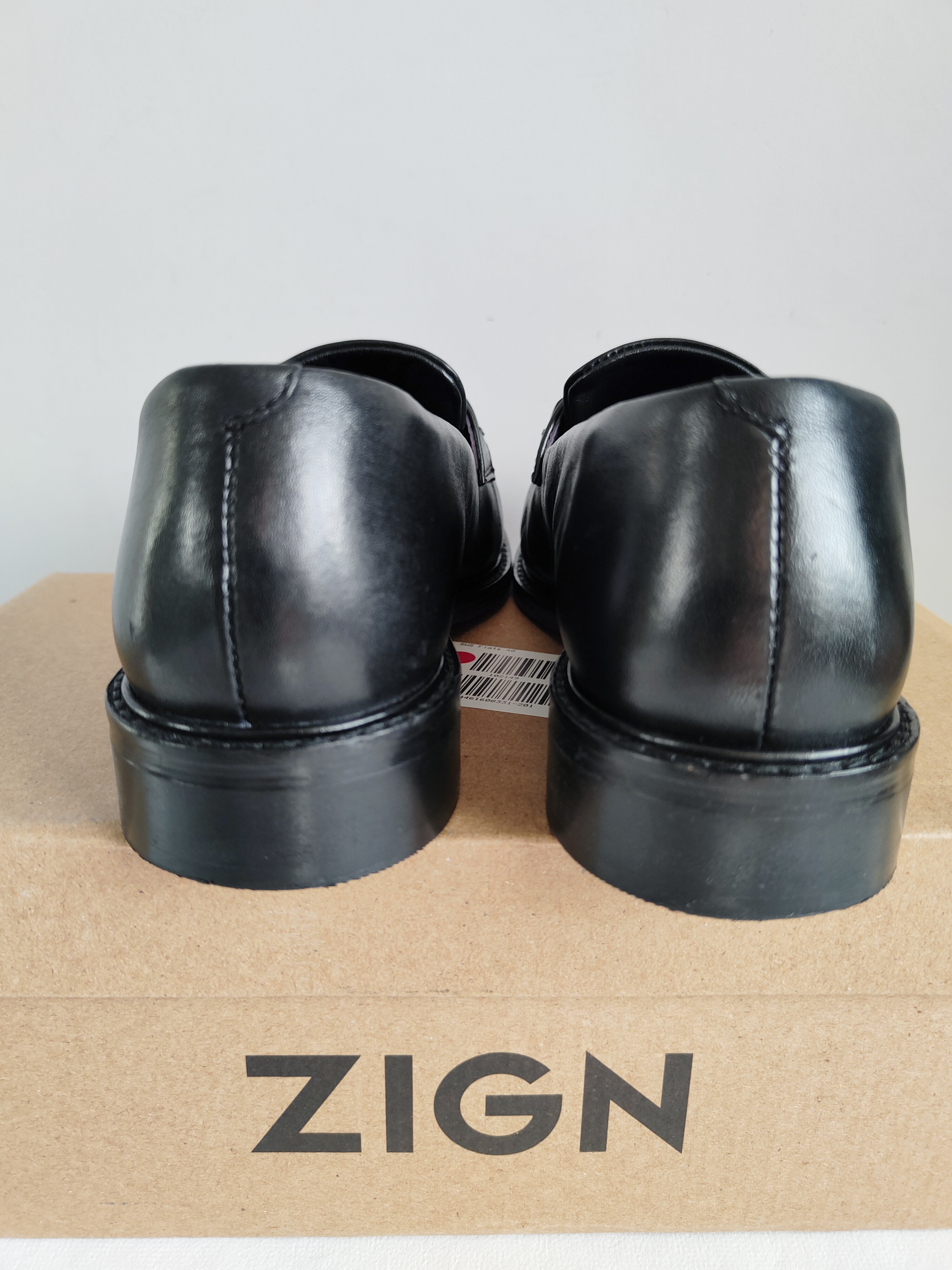 Zign skórzane półbuty damskie r. 40