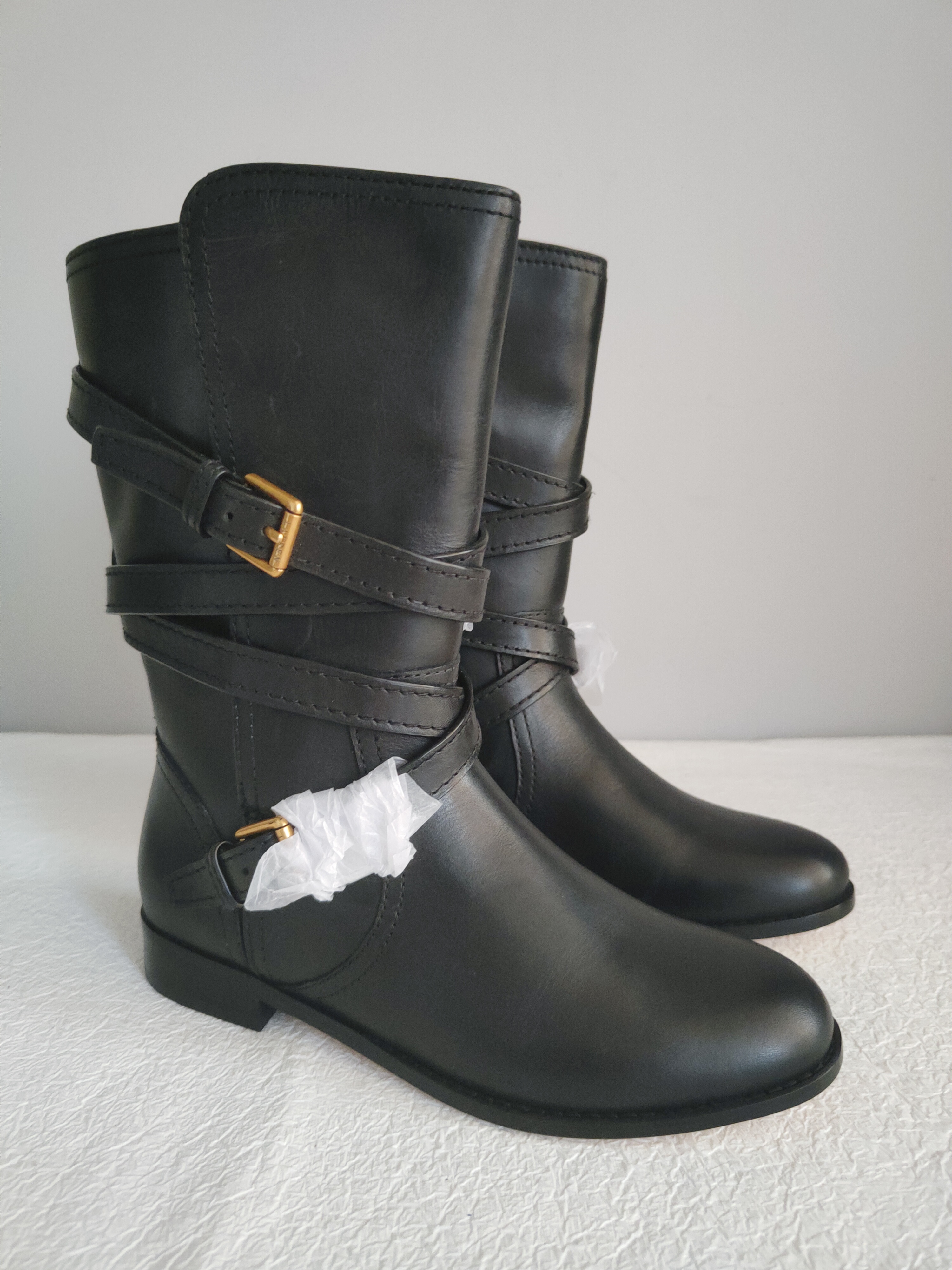 Lauren Ralph Lauren skórzane botki r. 35,5