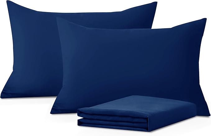 Moonlight Pillow Cases 2 Pack – Navy Pillowcases