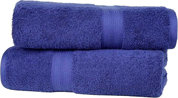 Basics Towel Set, Fade Resistant 100% Cotton Bath Towels