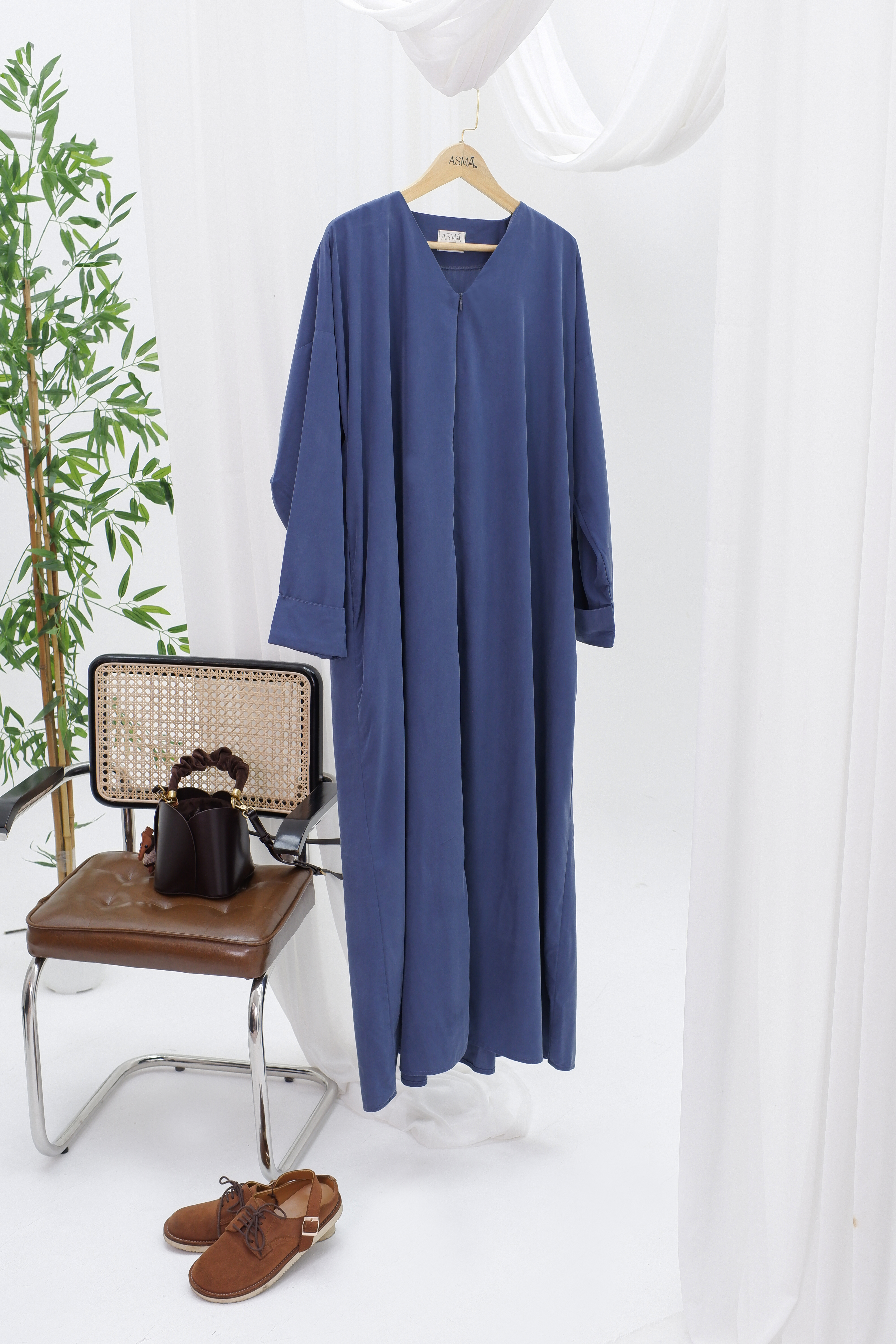 Sameera (سميرة) - Denim Blue