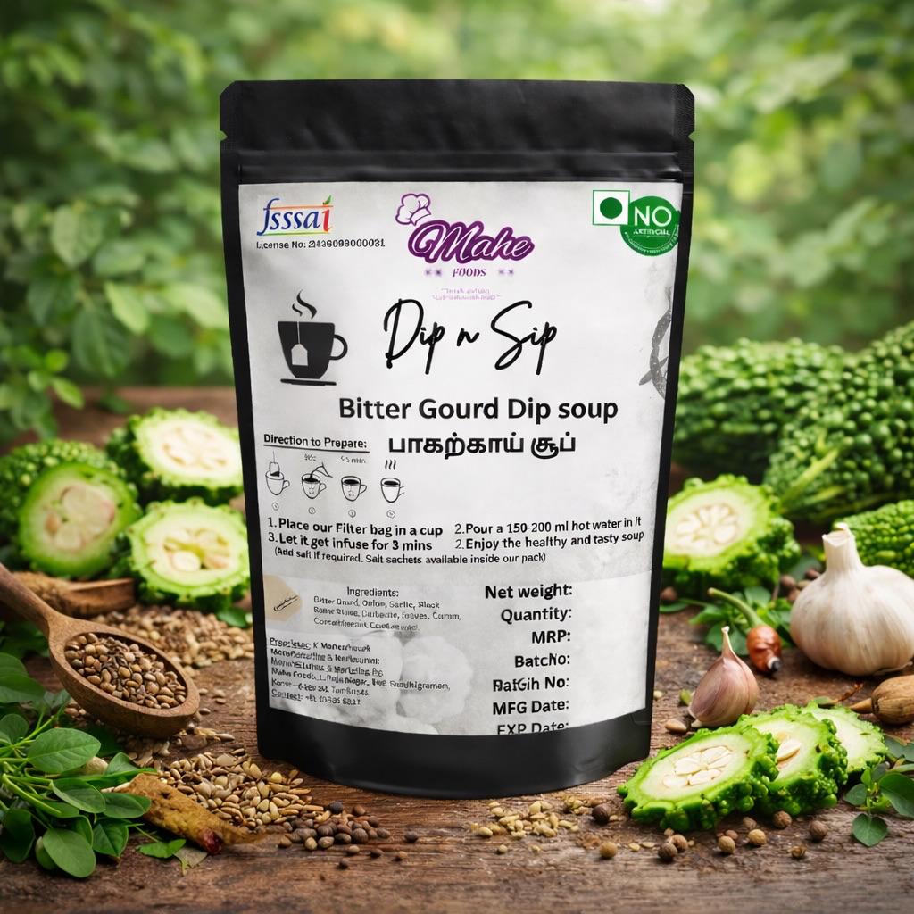 Bitter Gourd Dip Soup (10 Dips)