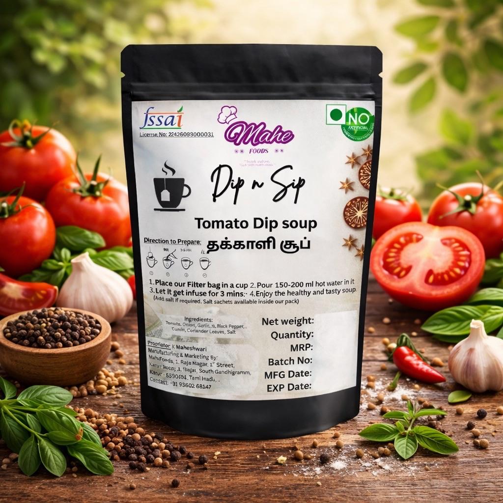 Tomato Dip Soup (10 Dips)