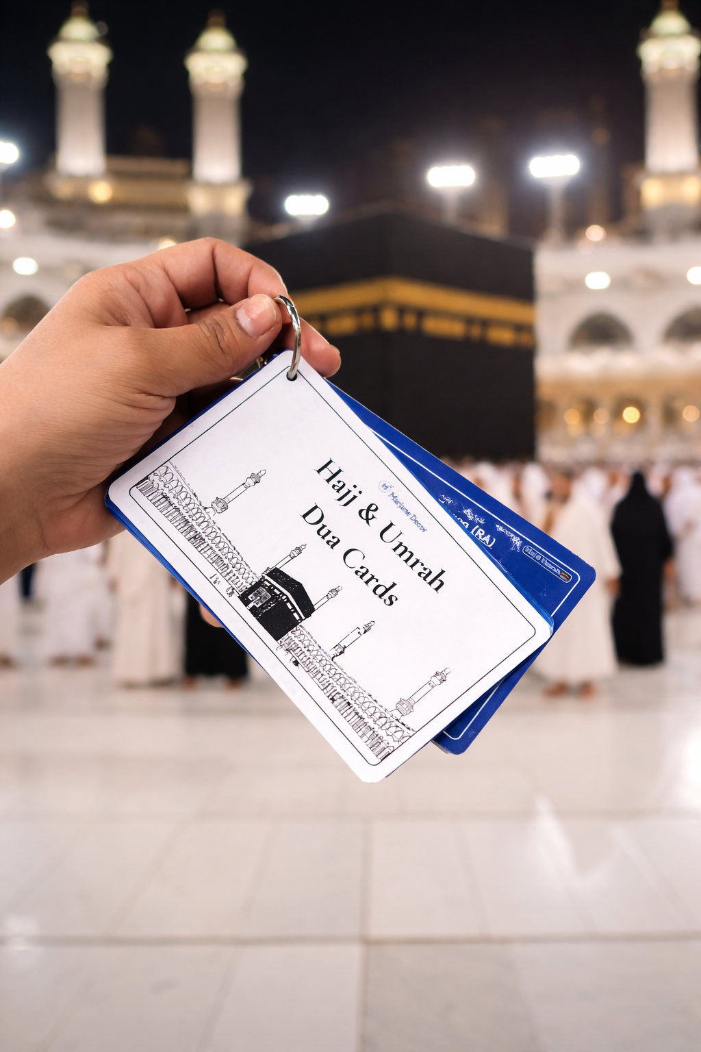 Haj & Umrah Dua Cards  Bag Charm | Key Chain
