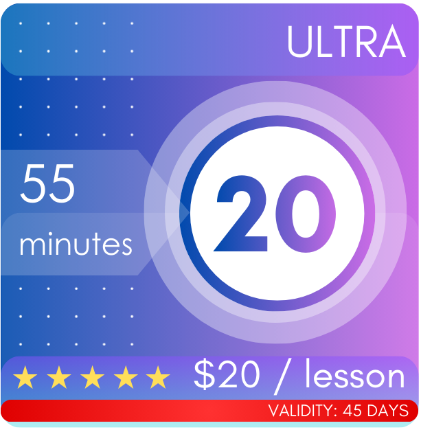Ultra Plan - 20 sessions