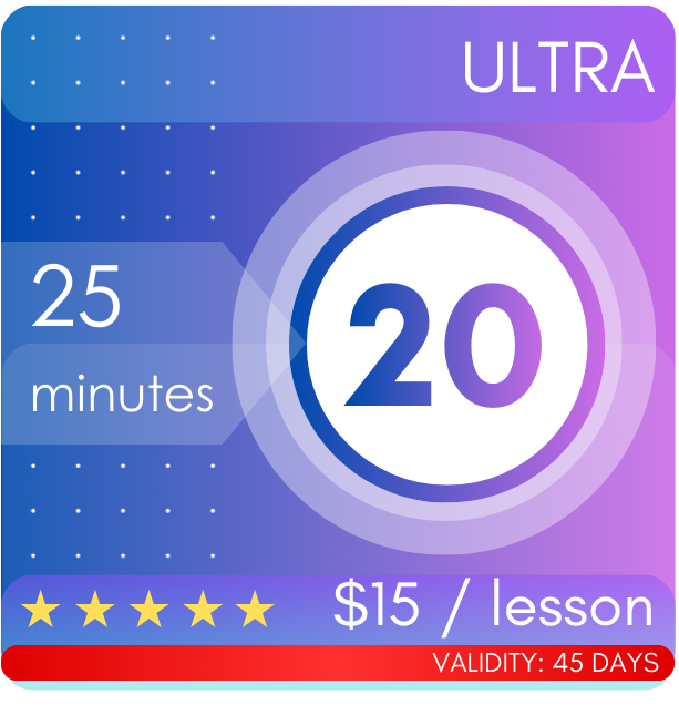 Ultra Plan - 20 sessions