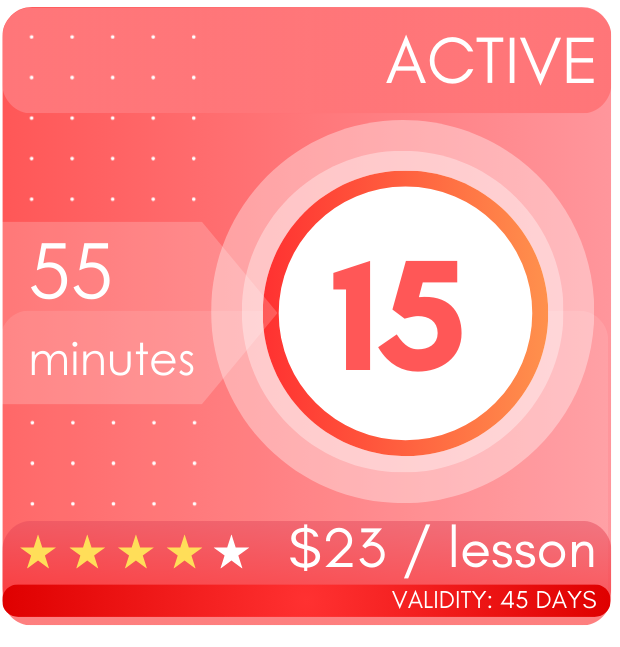 Active Plan - 15 sessions