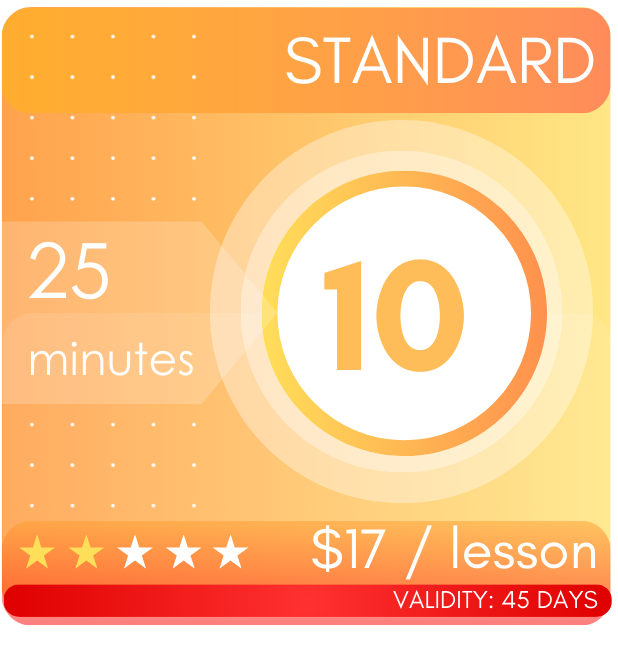 Standard Plan - 10 Sessions