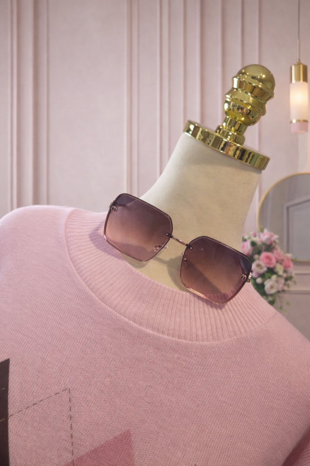 Swetrek krótki rękaw- ROMBY