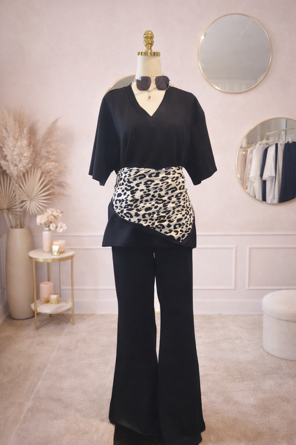 Czarny komplet masełko - SLAY