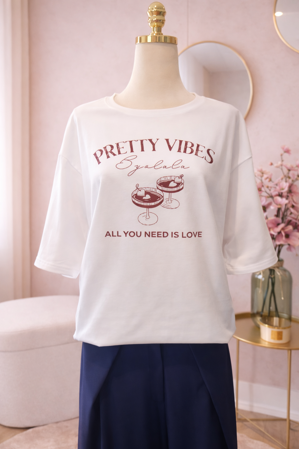 T-Shirt Pretty Vibes - By o la la
