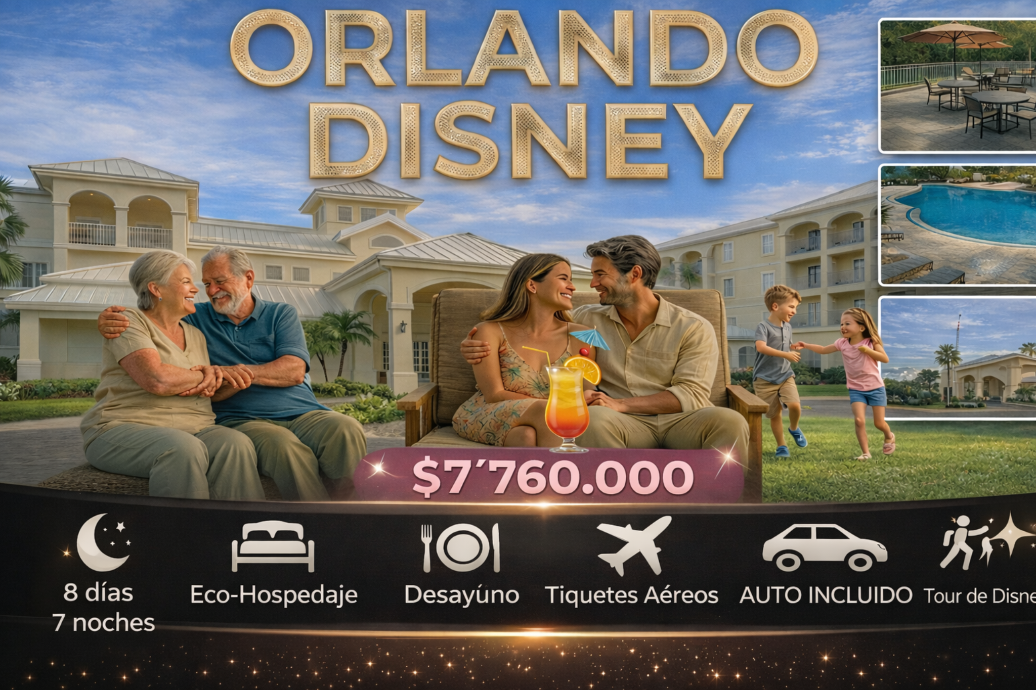 Orlando & Disney Mágico (Plan Todo Incluido)