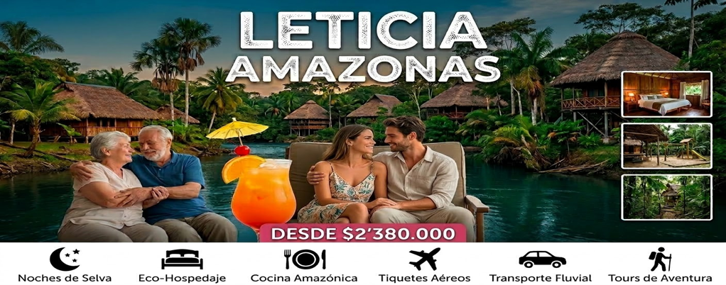 Leticia & Amazonas Mágico (Selva Profunda)