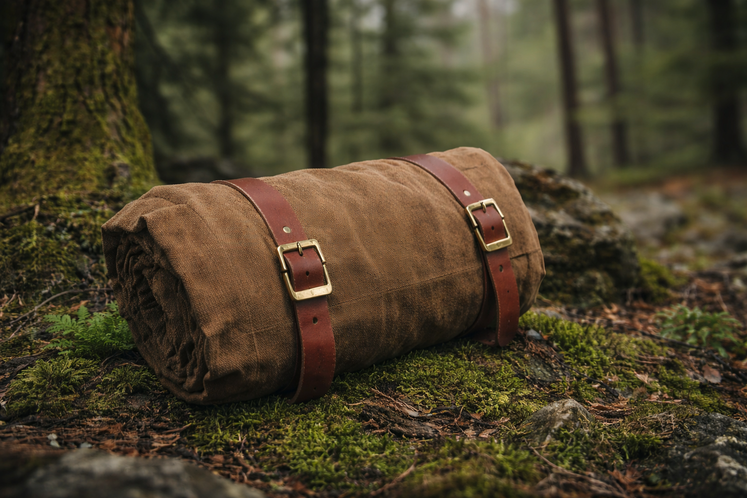 Hard Mile Outfitters™ Waxed Canvas Bedroll