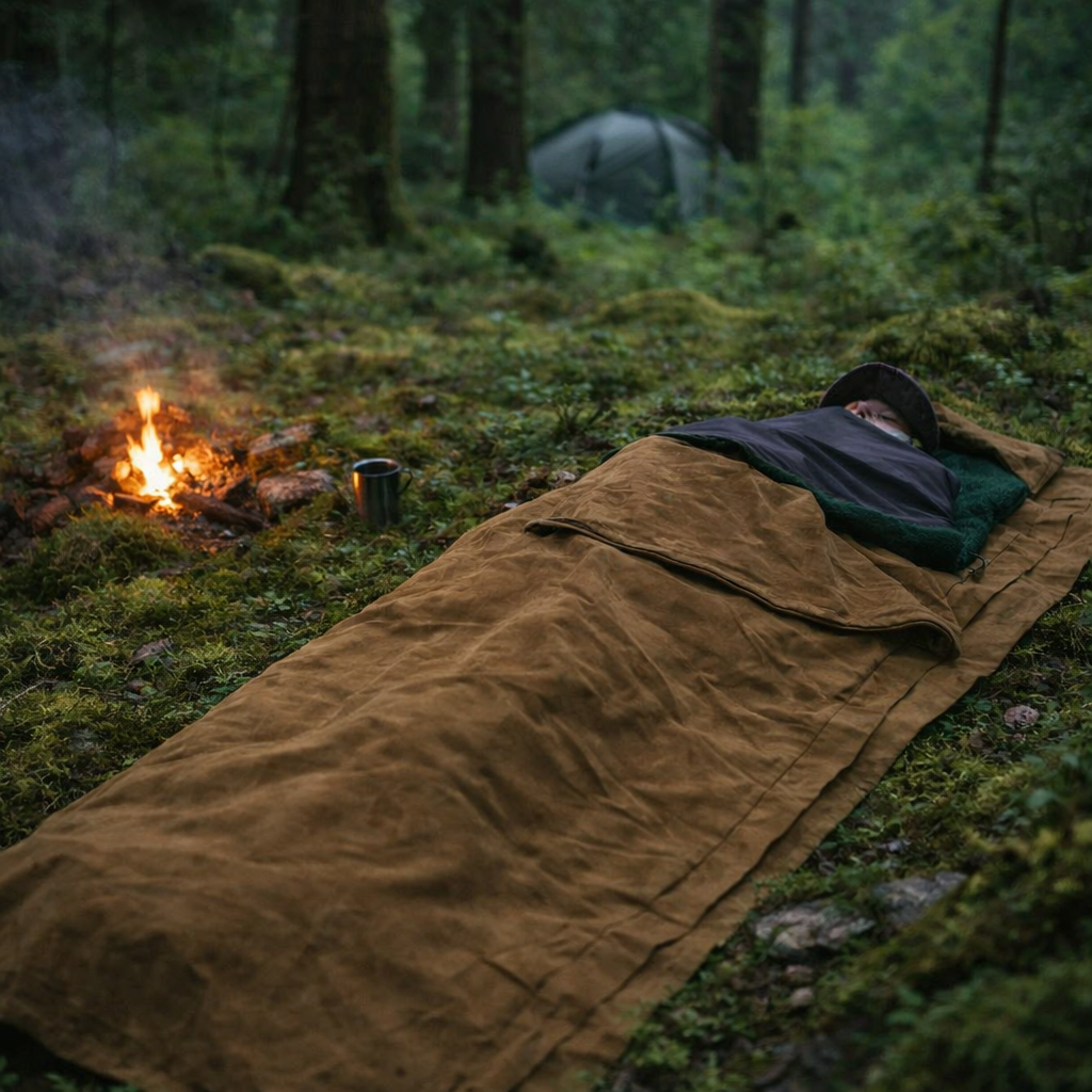 Hard Mile Outfitters™ Waxed Canvas Bedroll