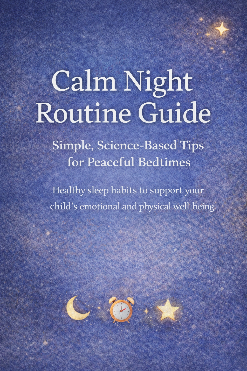 A gentle, faith-based bedtime system designed to calm anxiety, build security, and create peaceful nighttime routines.