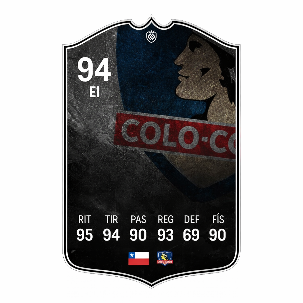 Carta personalizada tipo FIFA NEXUS COLO