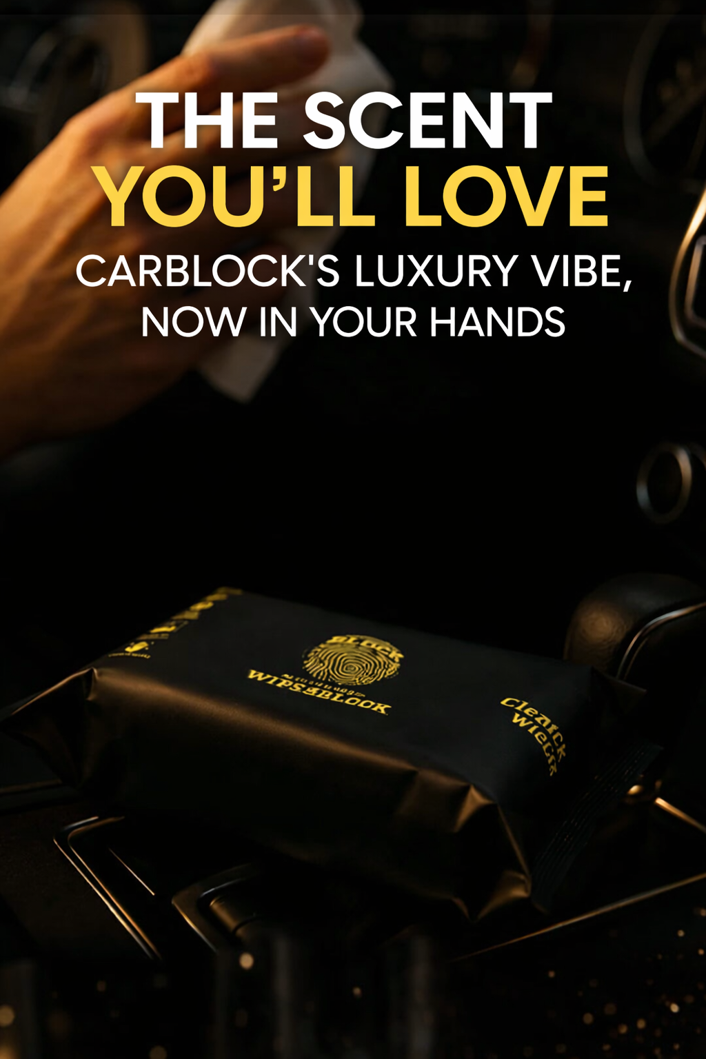 WIPESBLOCK - Wet wipes Carblock scent 