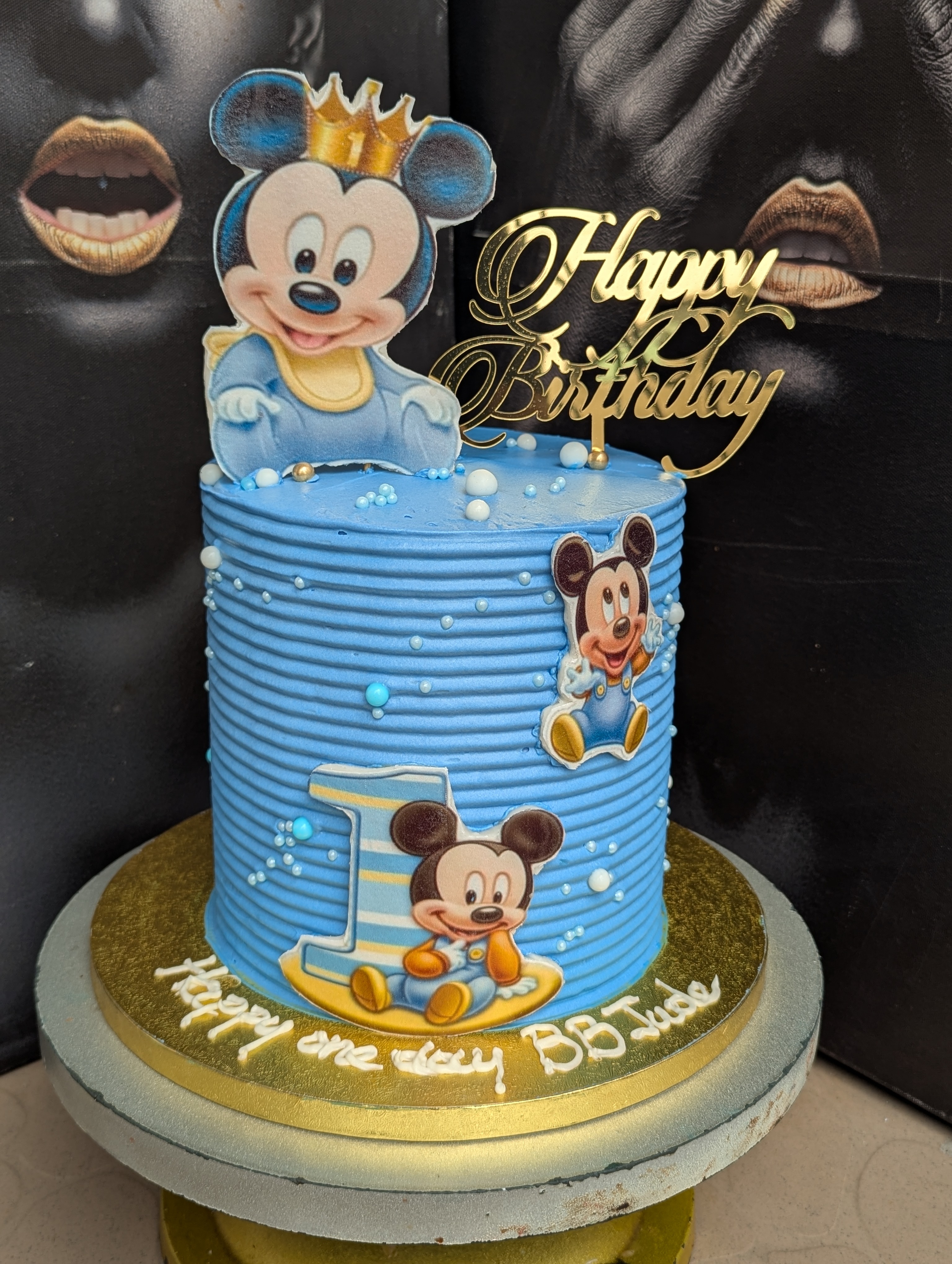 Gâteau personnalisé Mickey Mouse * SPC