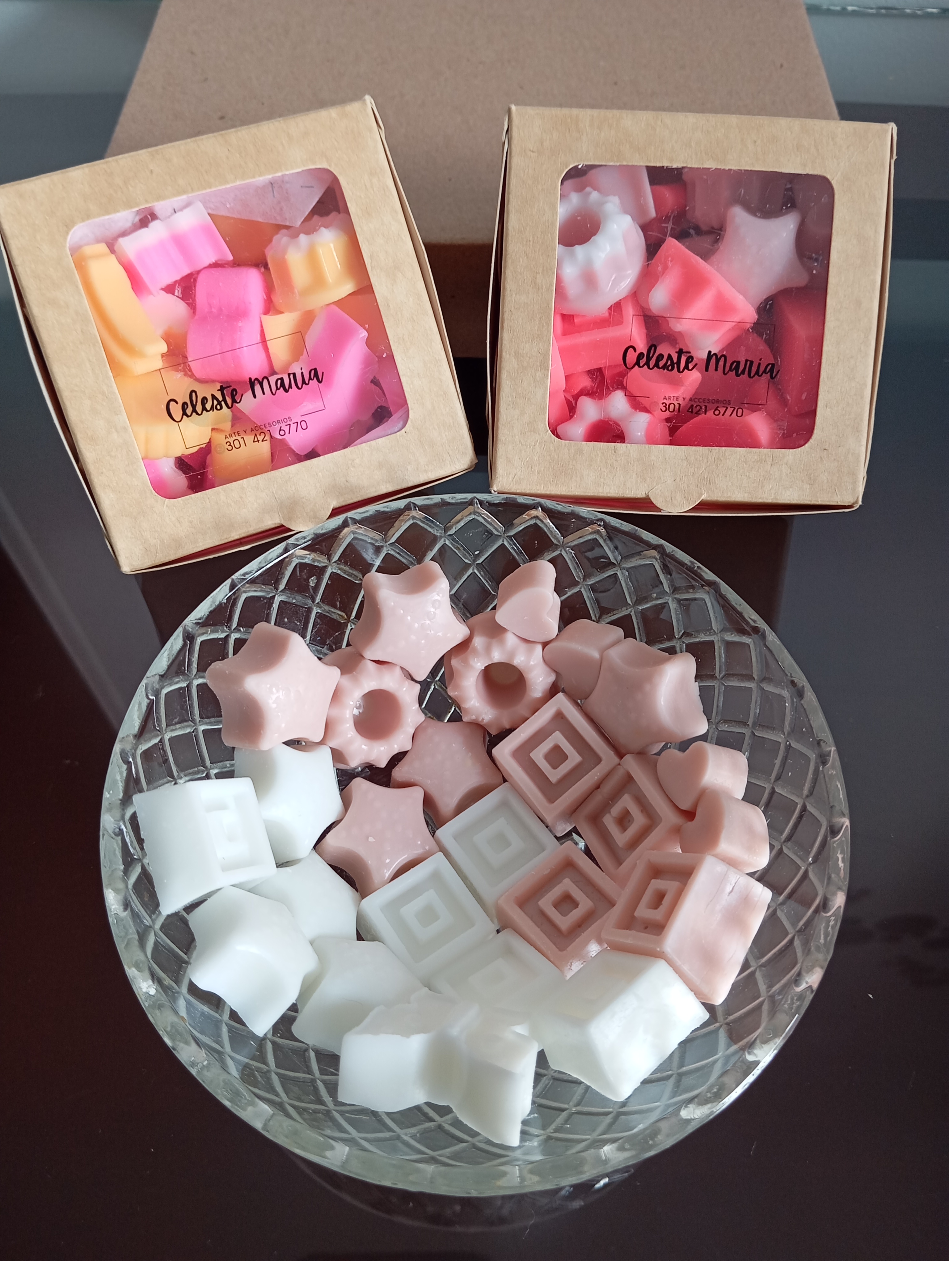 Bolsa Kit Wax Melts (100gr) + Pebetero 