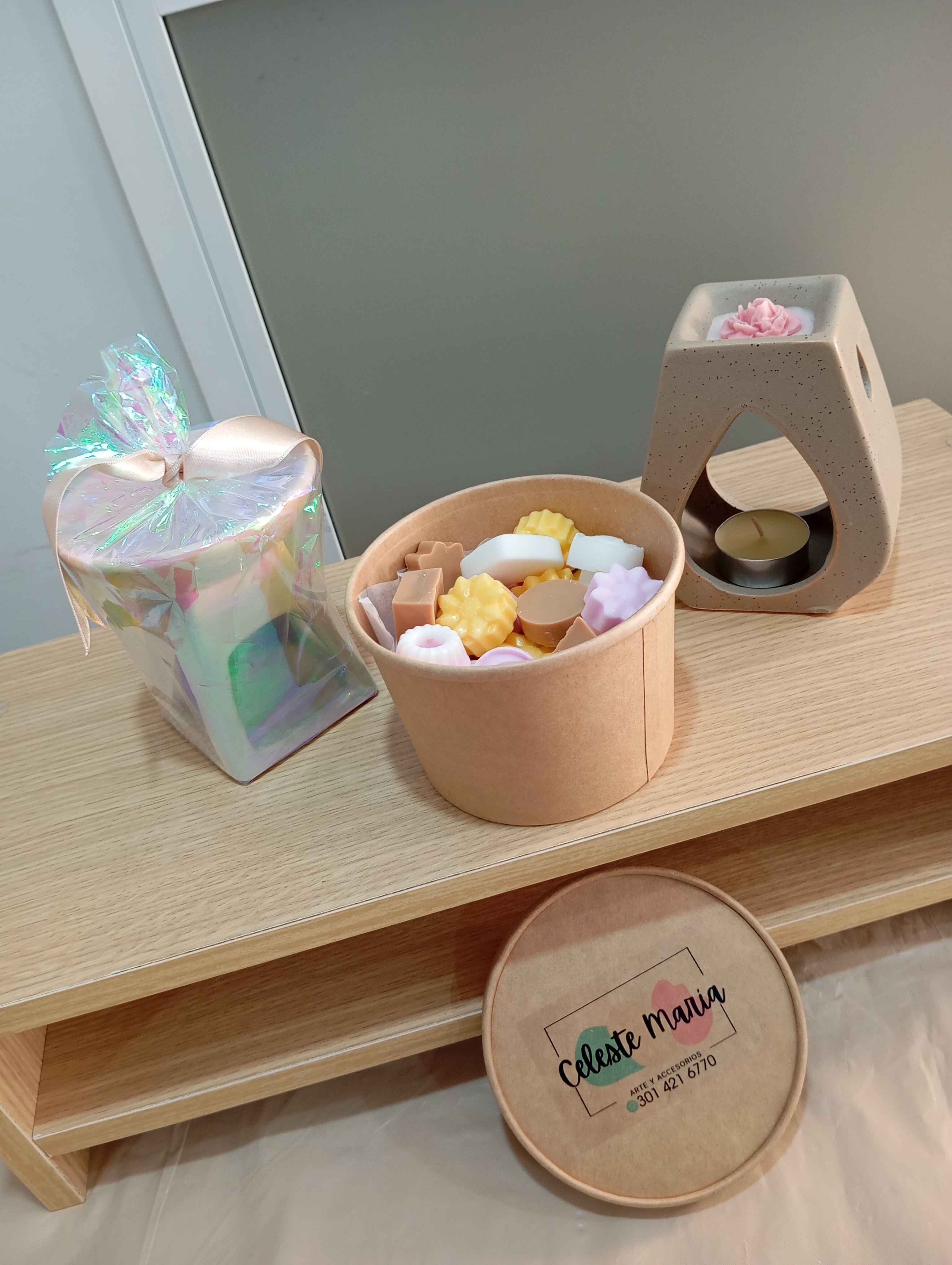 Bolsa Kit Wax Melts (200gr) + Pebetero