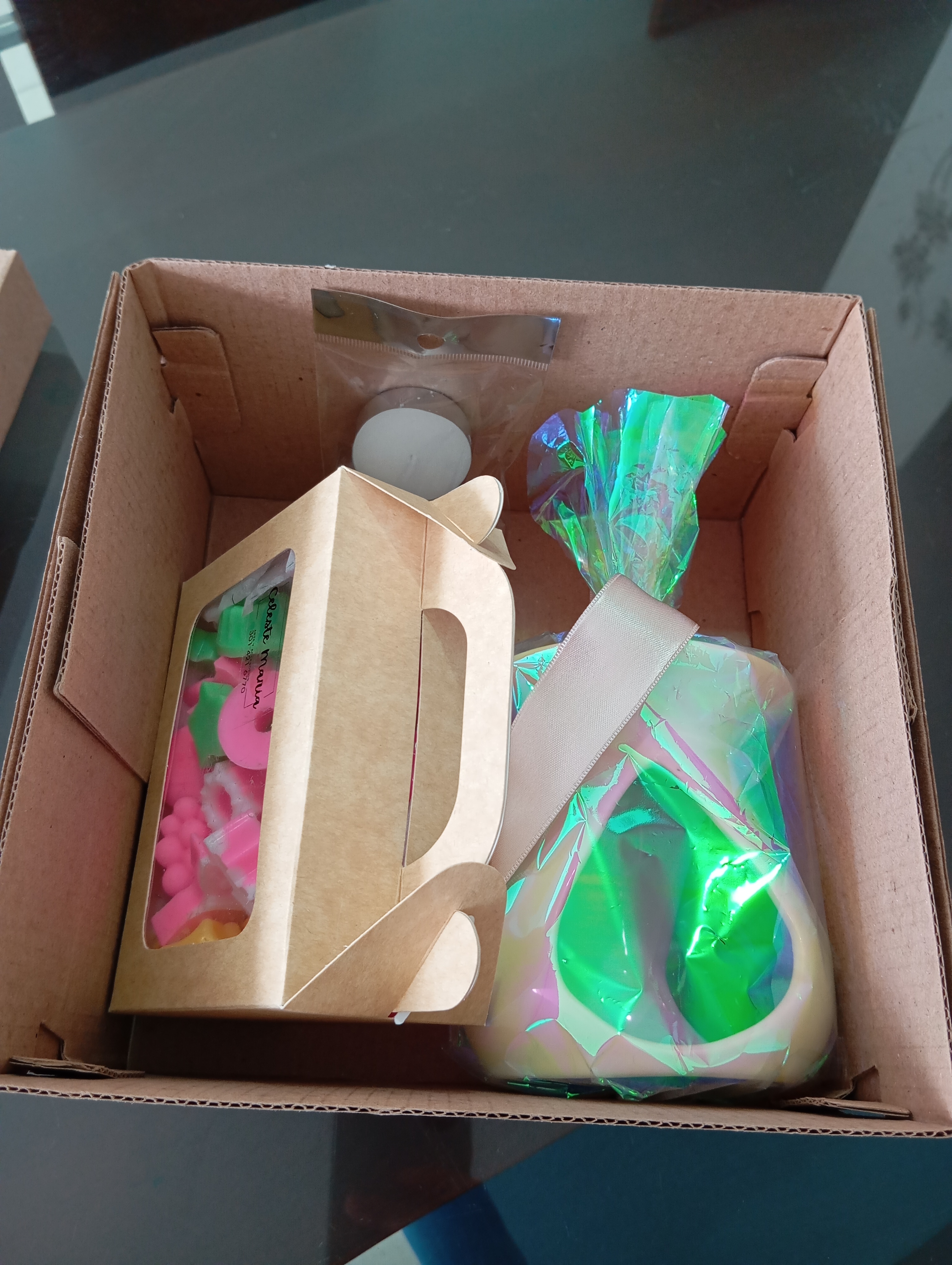 Caja Kit Wax Melts (200gr) + Pebetero