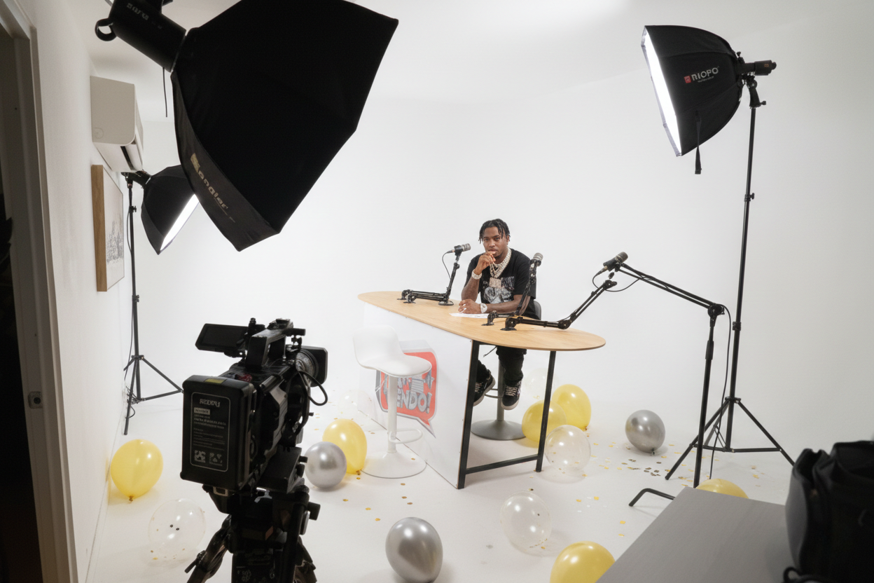 🎙️ SALA DE PODCAST &  ENTREVISTAS