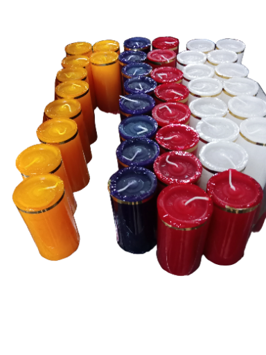 Cirios Varios tamaños y colores 