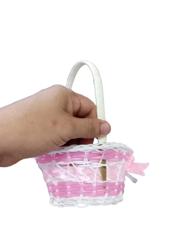 Canasta pequeña decorativa