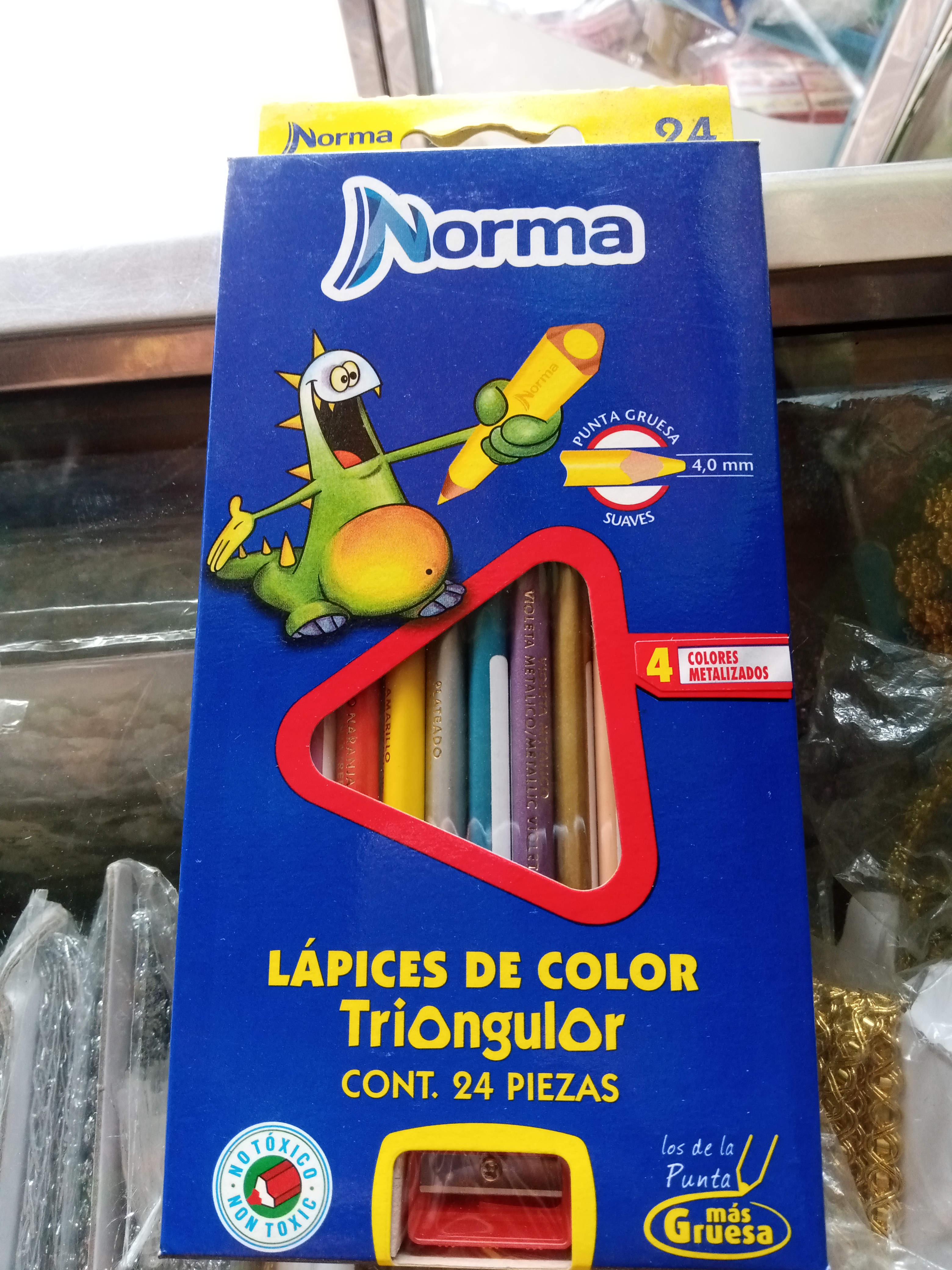 Lápices de color Triángulor Norma 24 piezas