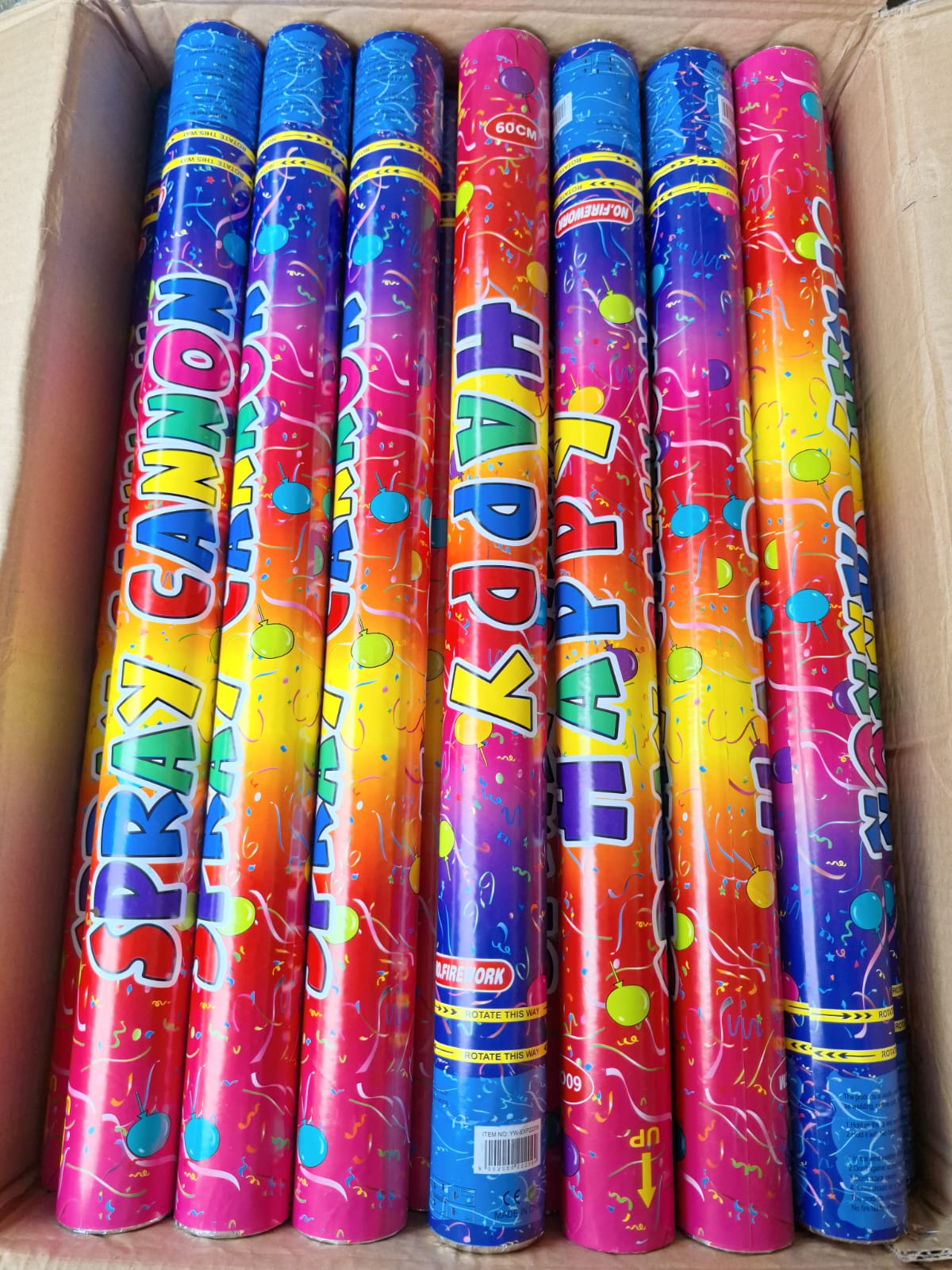 Cañón de Confeti Spray