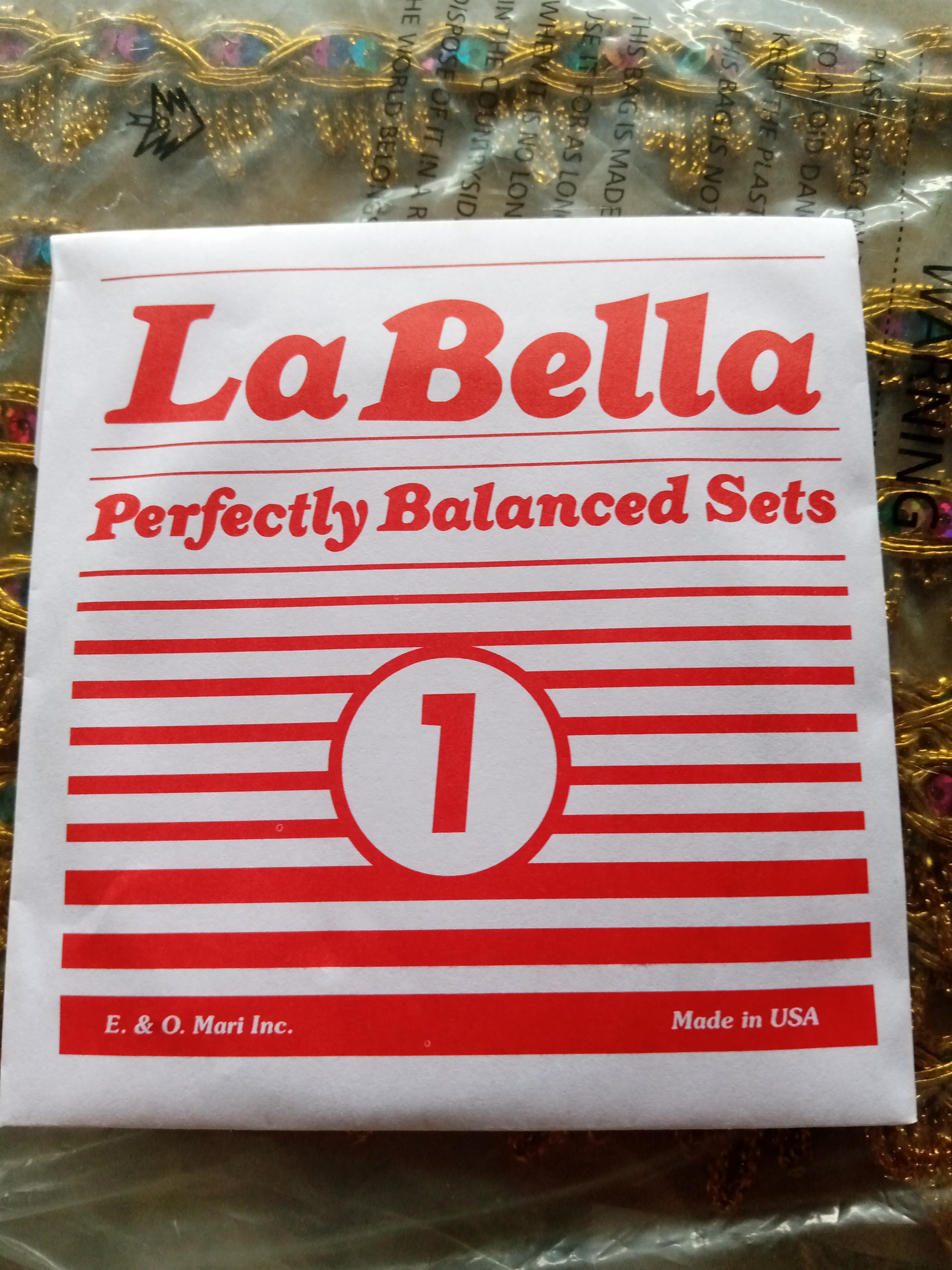 Cuerda La Bella Perfectly Balanced Nº1