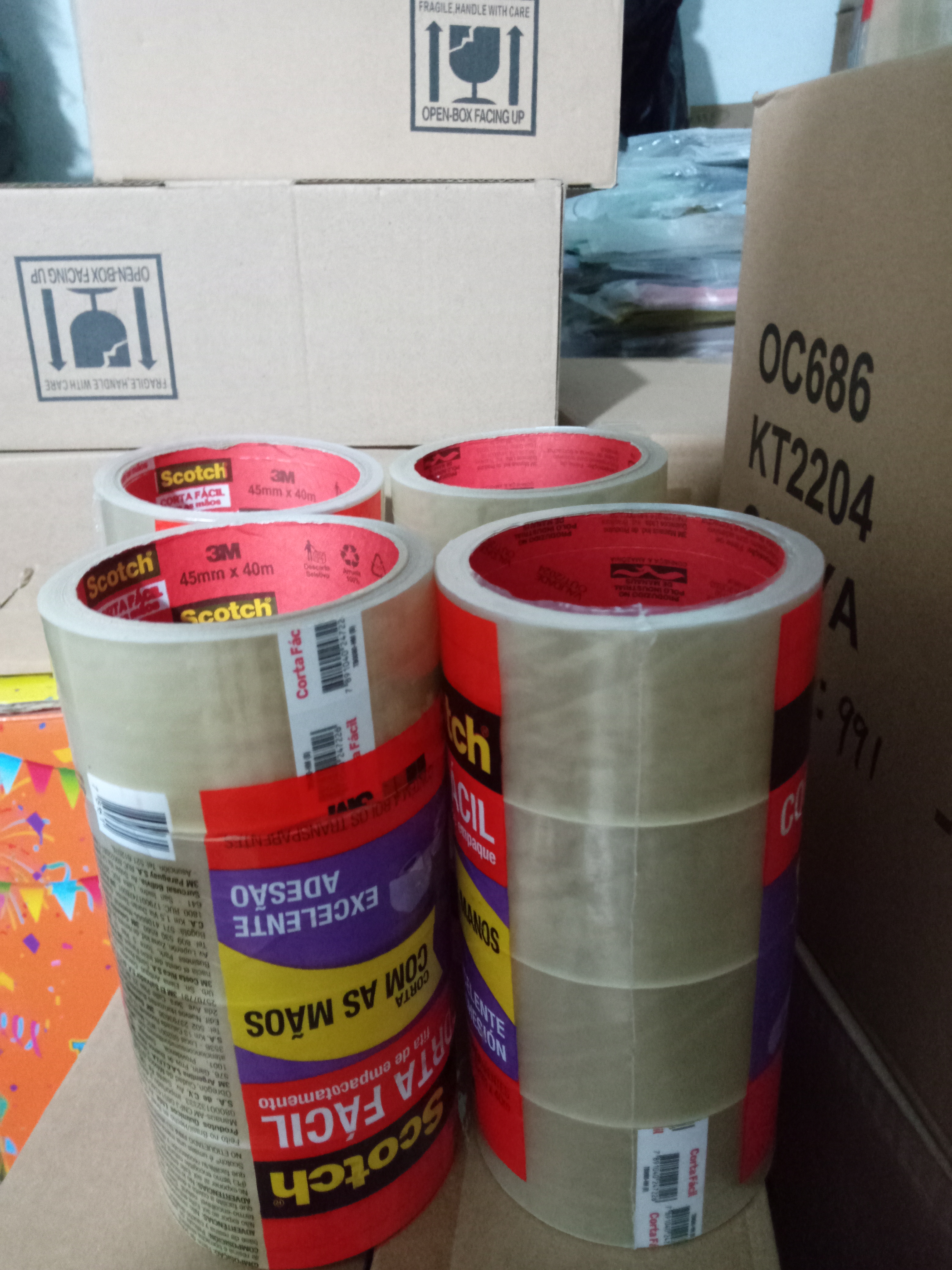 Cinta adhesiva transparente Scotch