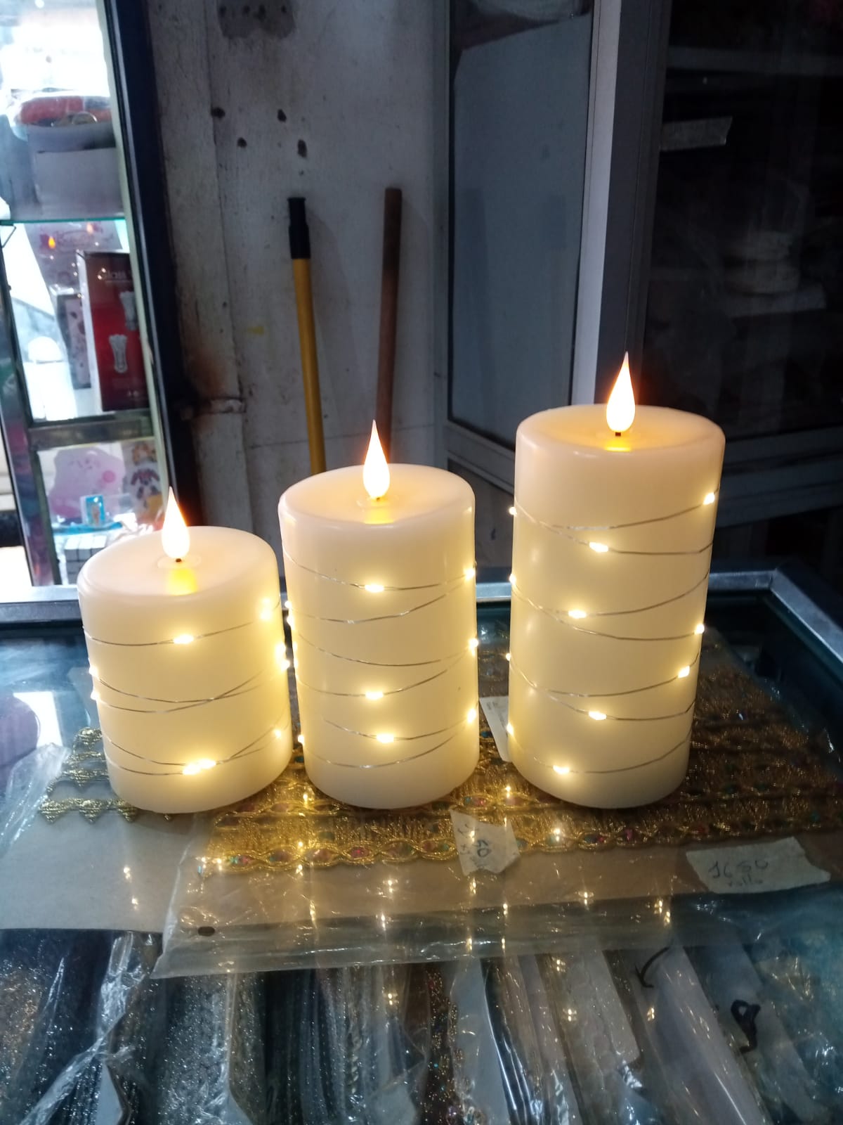 Velas decorativas LED