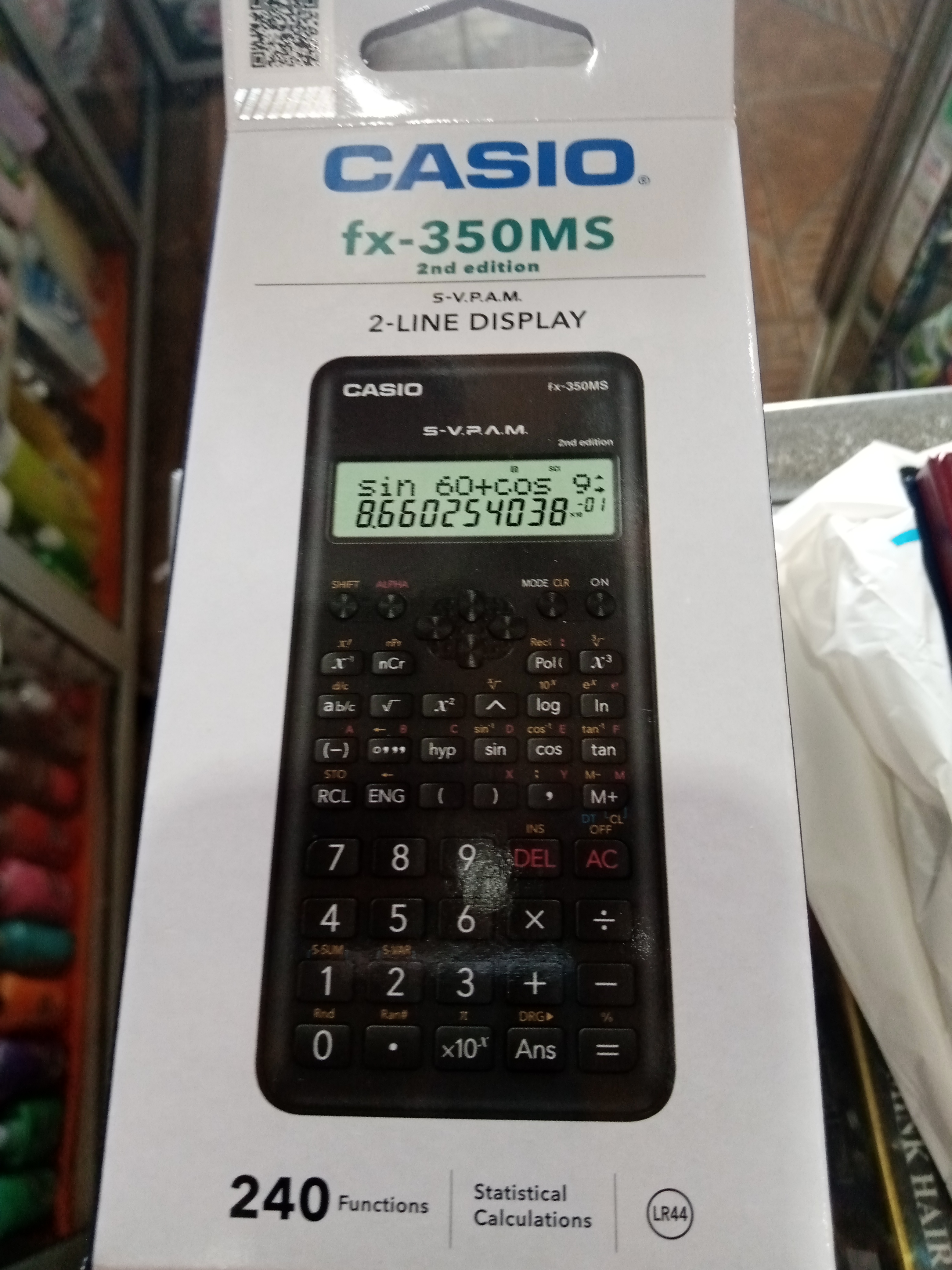 Calculadora Científica Casio fx-350MS