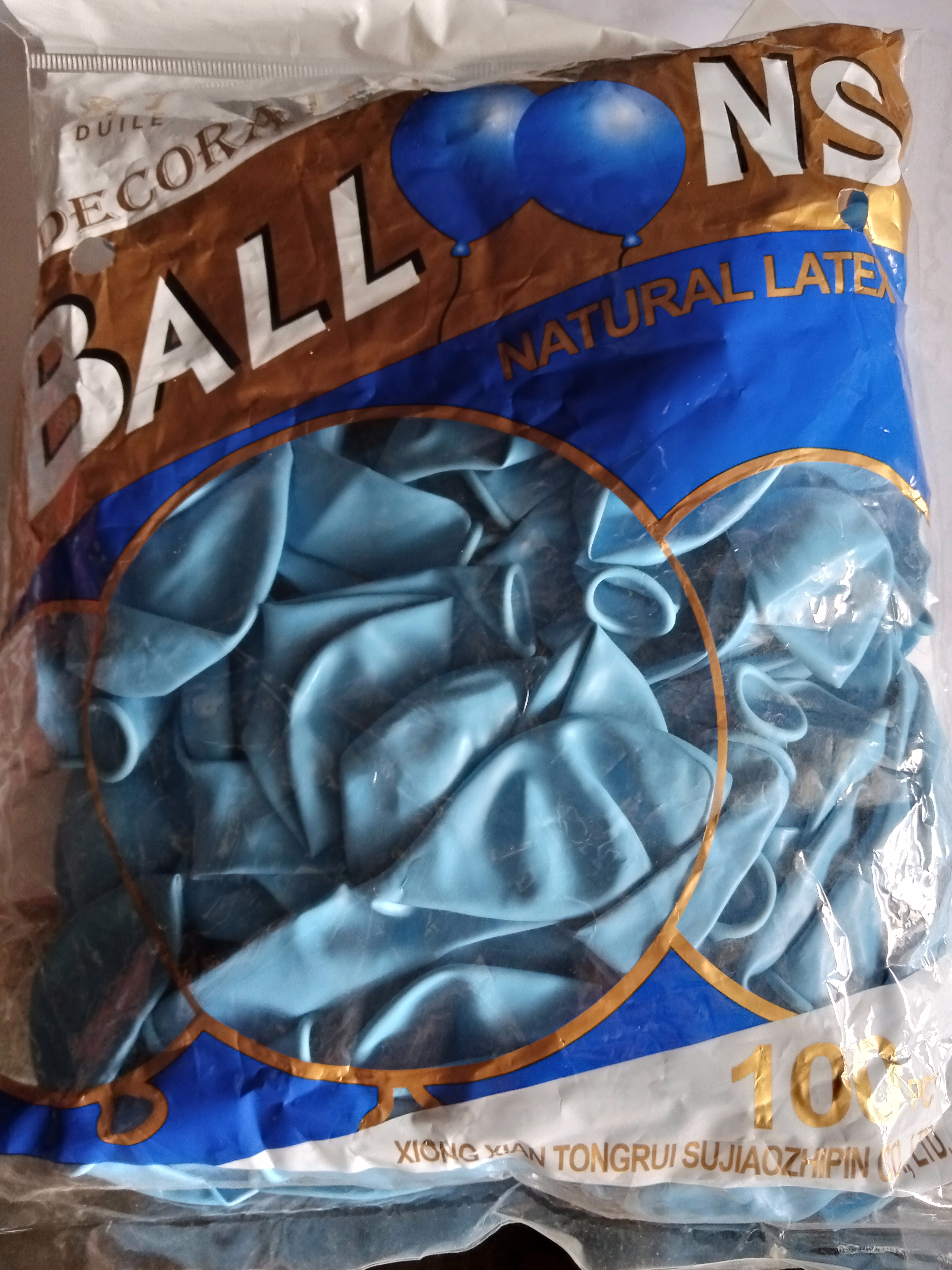 Globos de Látex Azules